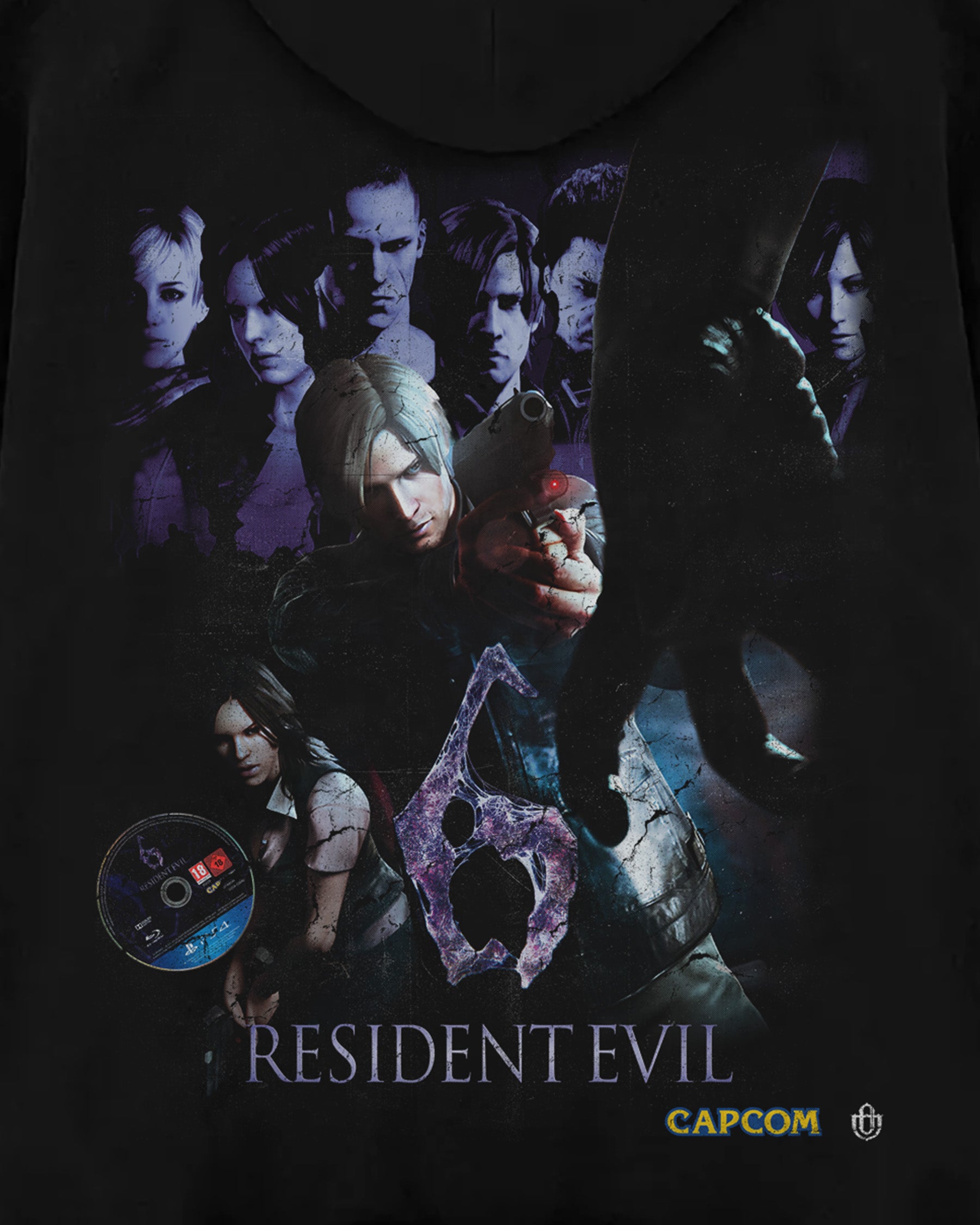 Video Games 'Resident Evil 6' Oversized Hoodie