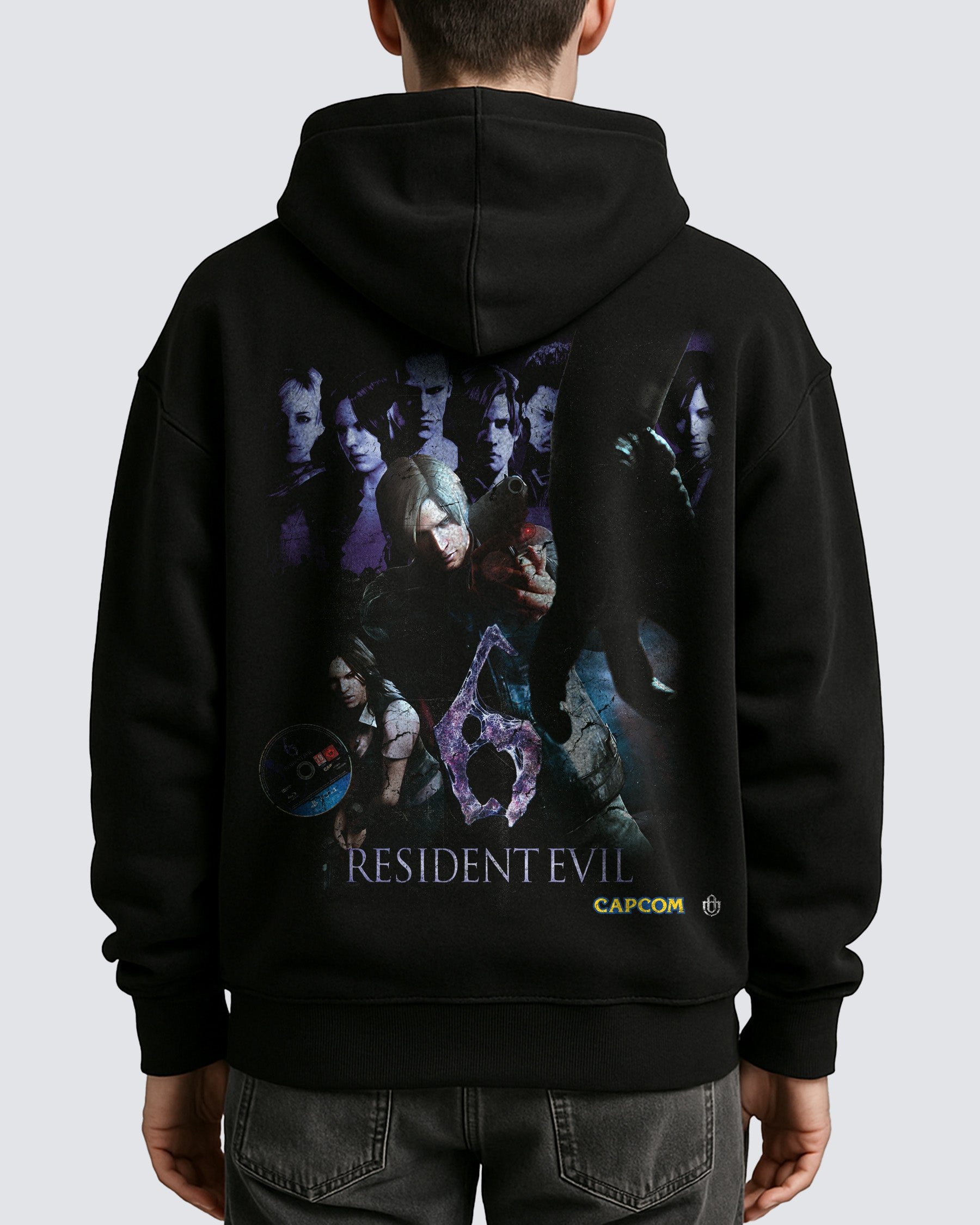 Video Games 'Resident Evil 6' Oversized Hoodie