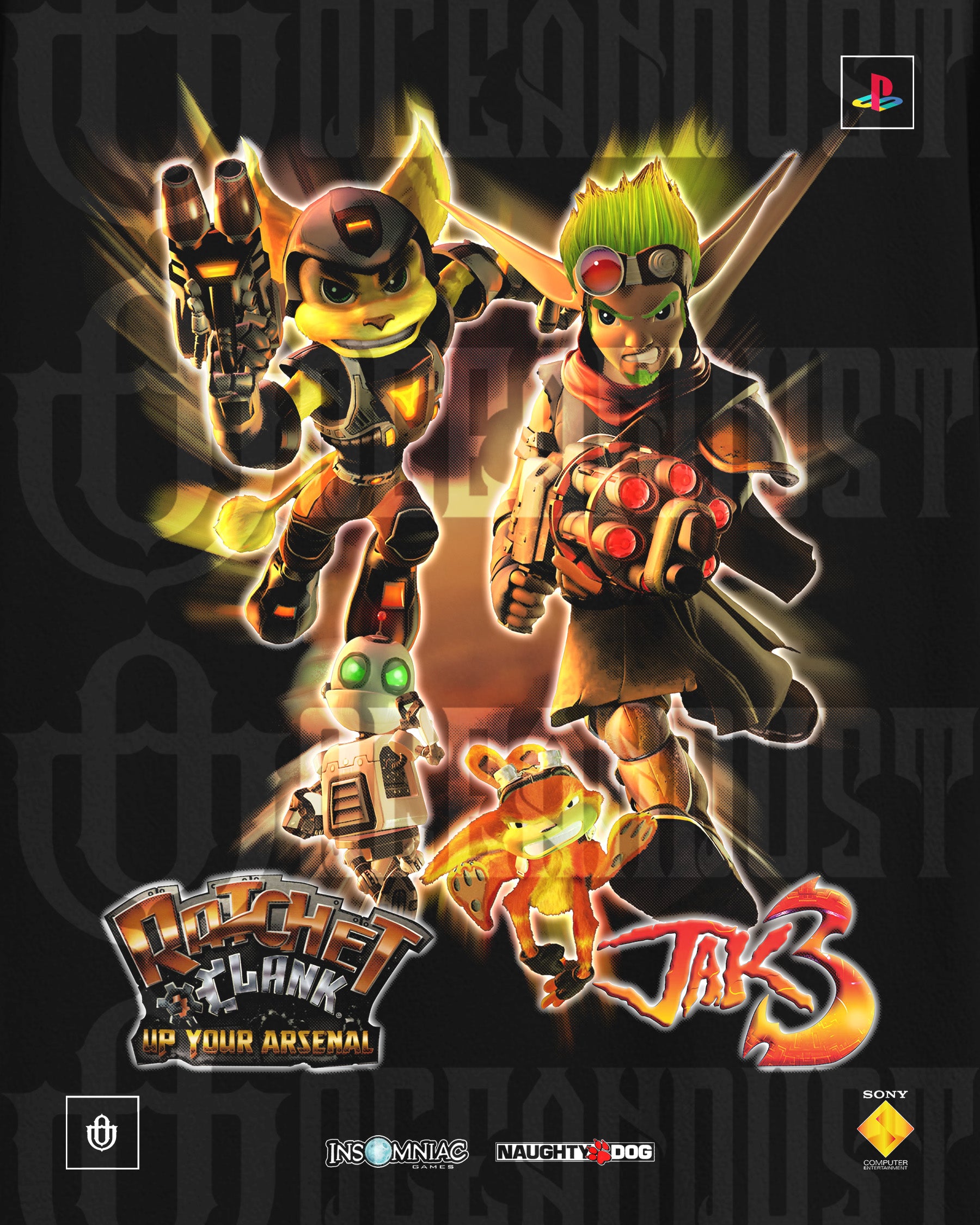 Video Games 'Ratchet & Clank: Up Your Arsenal - Jak 3 Promo' T-Shirt