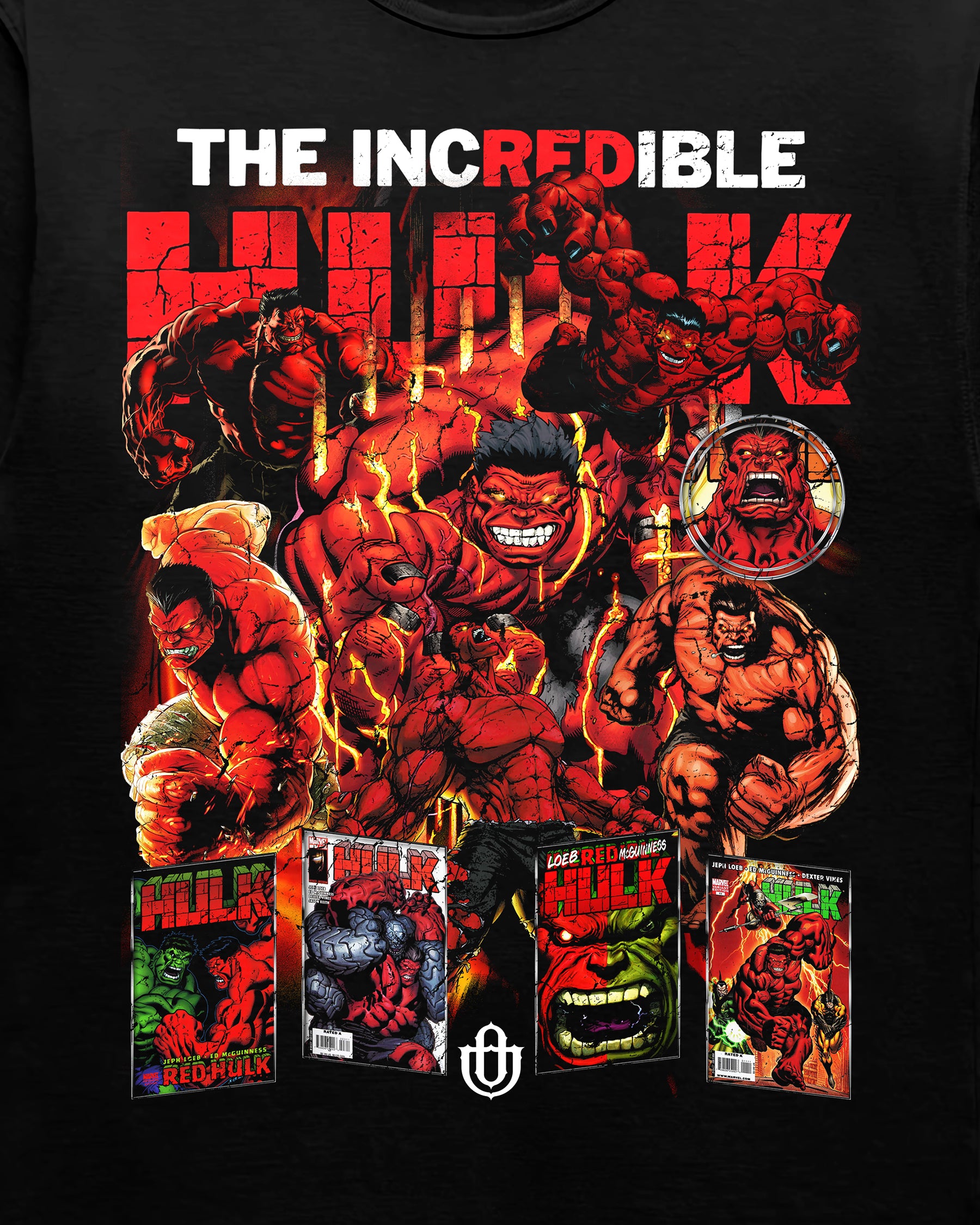 Comics 'Red Hulk' Staple T-Shirt