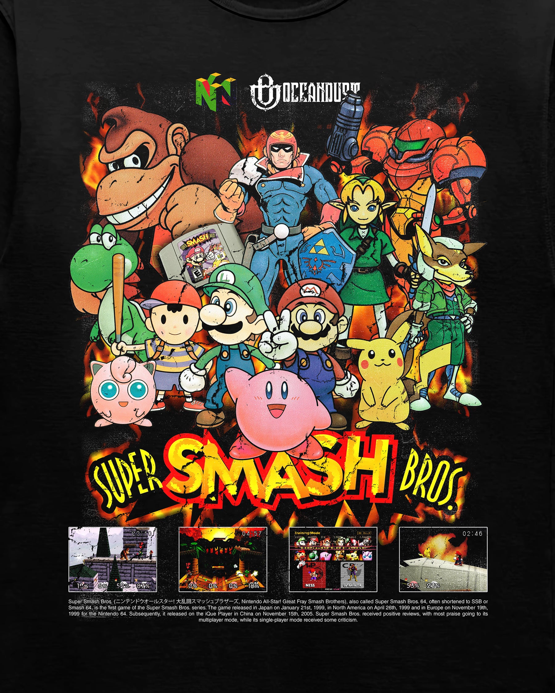 Video Games 'Super Smash Bros.' Staple T-Shirt