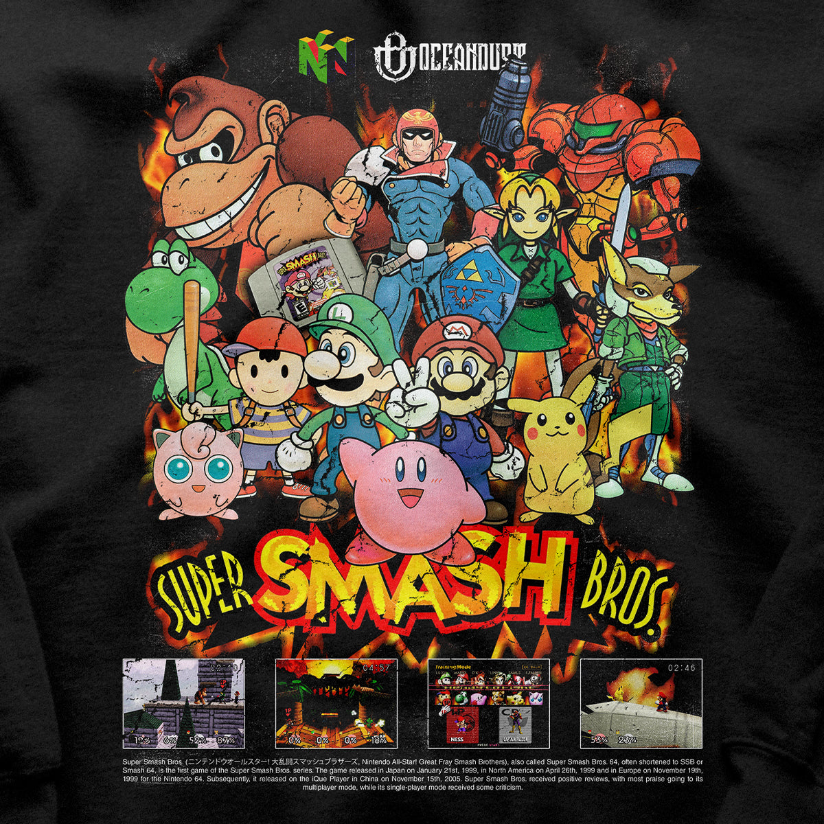 Video Games 'Super Smash Bros.' Relax Hoodie