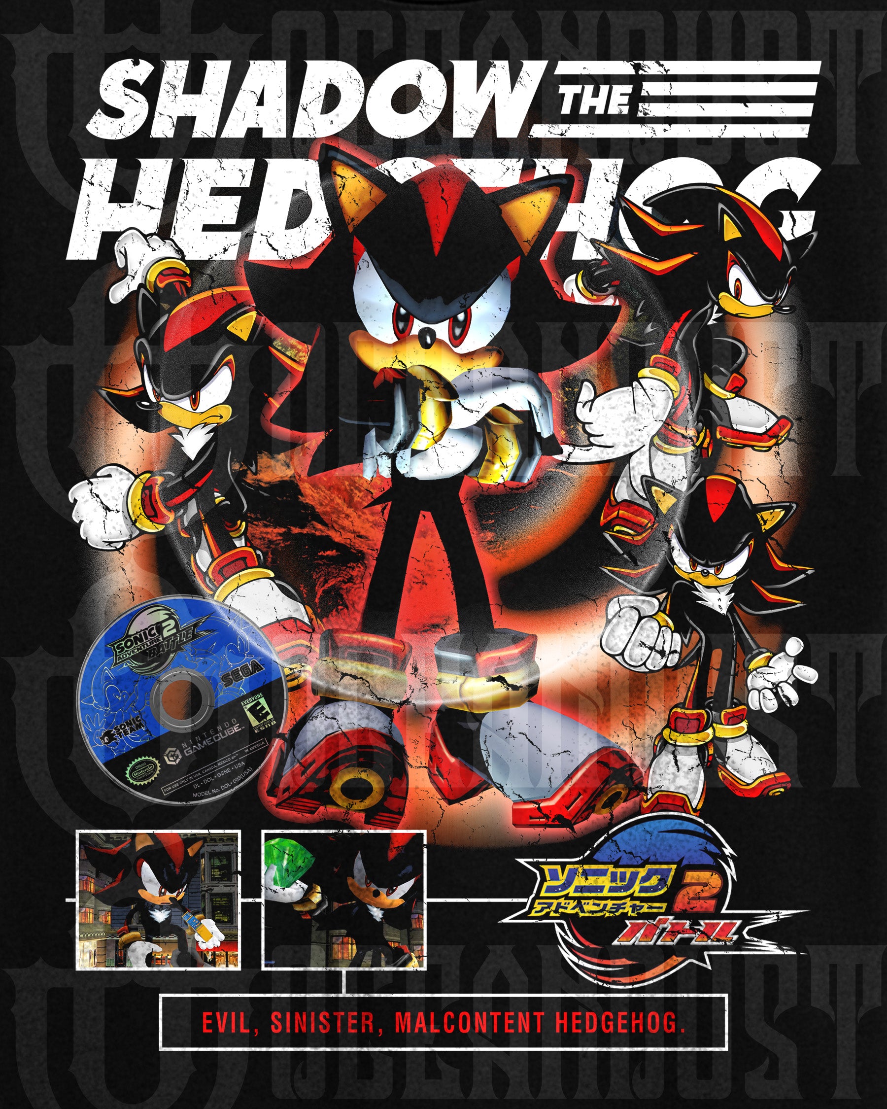 Video Games 'Sonic Adventure 2 Battle: Shadow the Hedgehog' T-Shirt