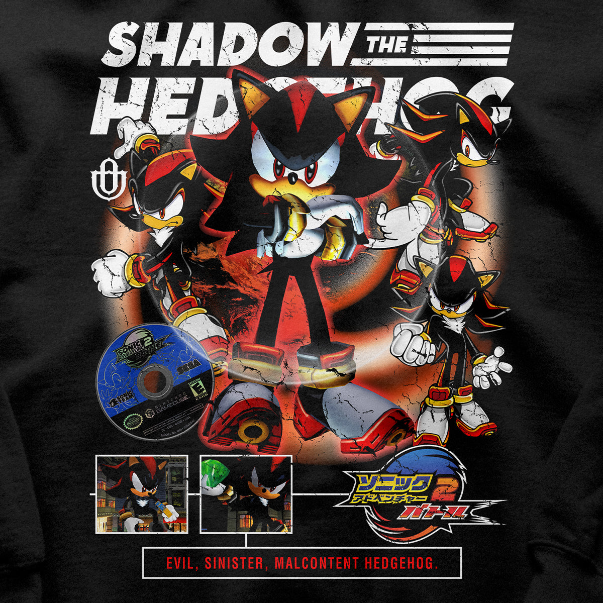 Video Games 'Sonic Adventure 2 Battle: Shadow' Relax Hoodie