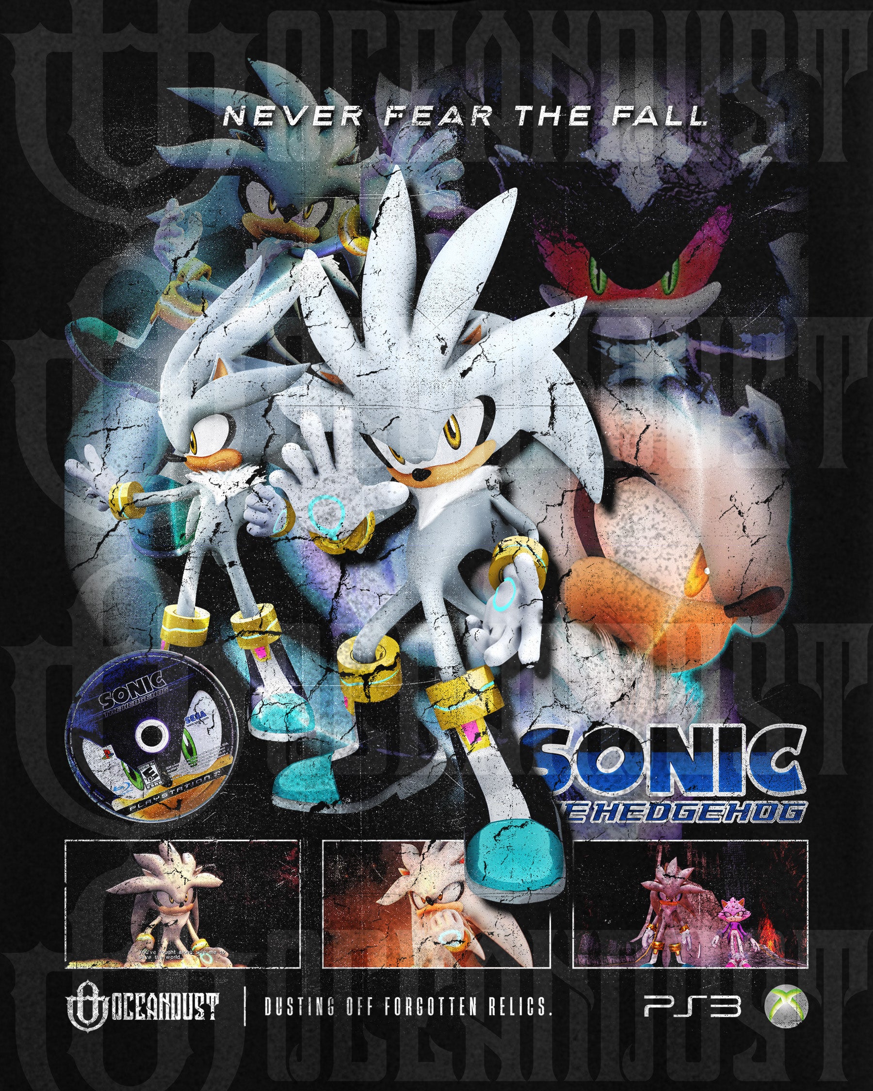Video Games 'Sonic the Hedgehog 06: Silver the Hedgehog' T-Shirt