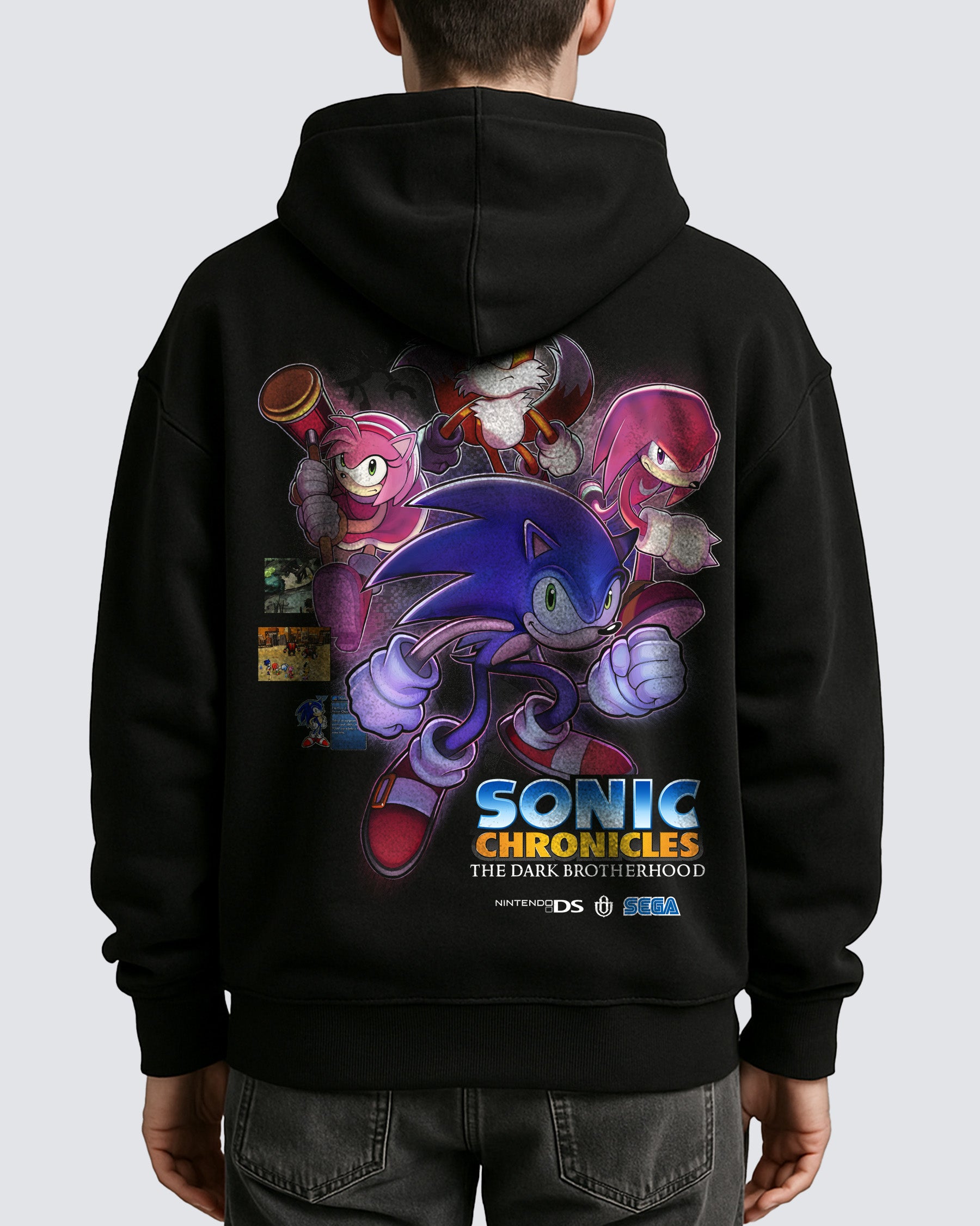 Video Games 'Sonic Chronicles: The Dark Brotherhood' Oversized Hoodie