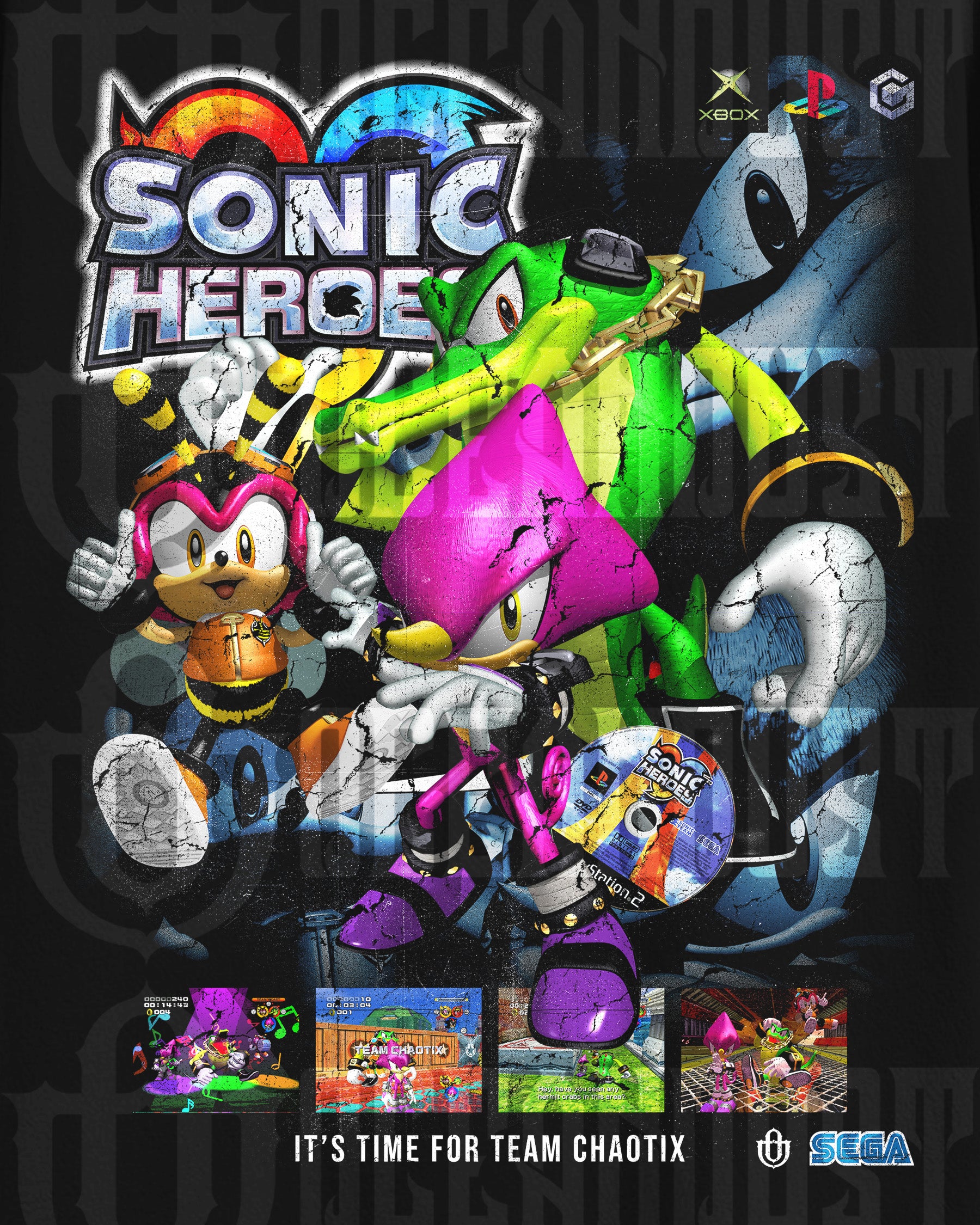 Video Games 'Sonic Heroes: Team Chaotix' T-Shirt