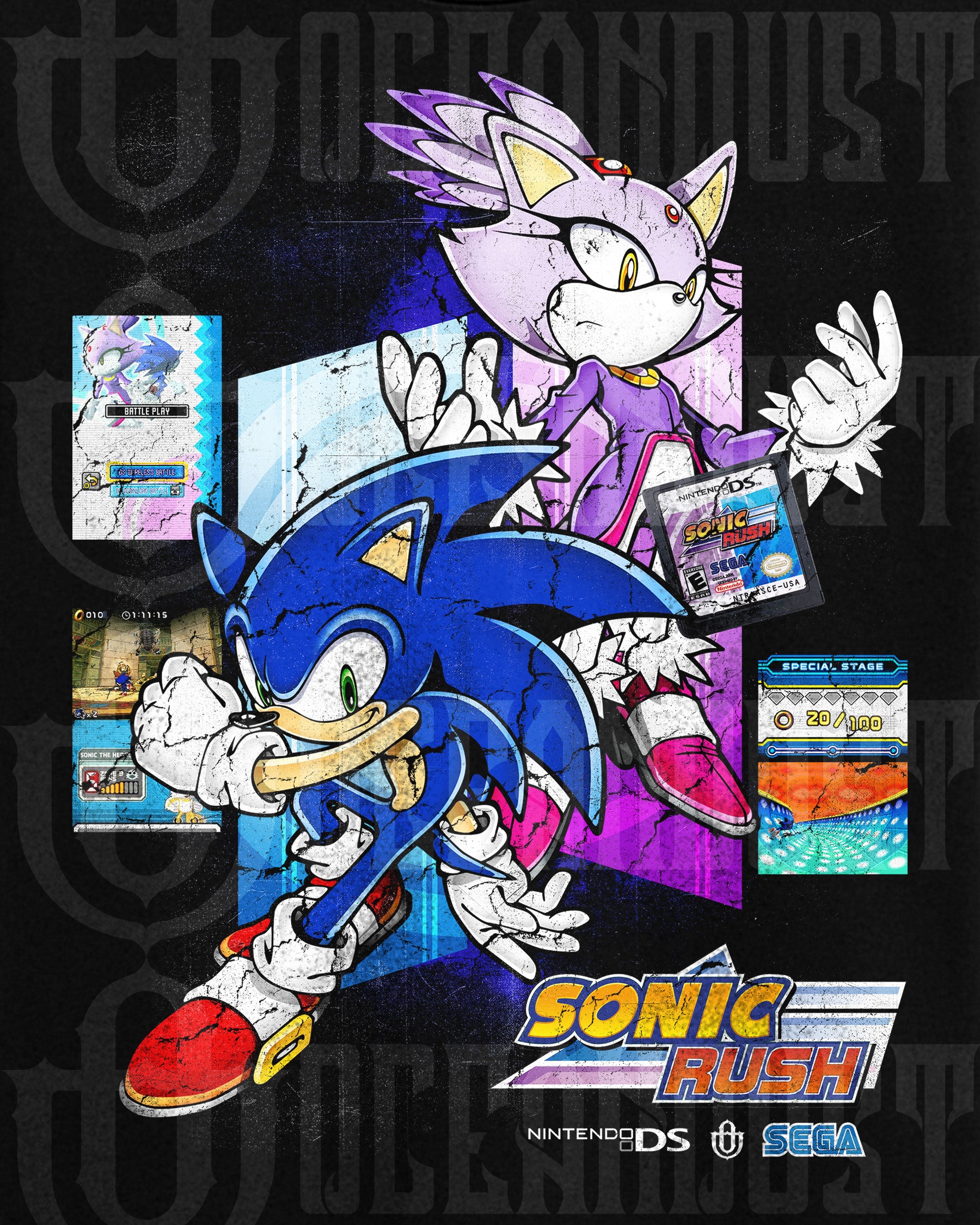 Video Games 'Sonic Rush' T-Shirt