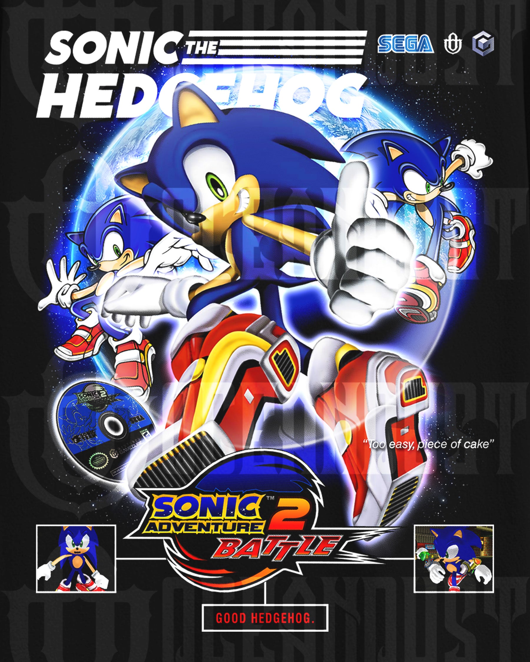 Video Games 'Sonic Adventure 2: Battle - Sonic the Hedgehog v2' T-Shirt