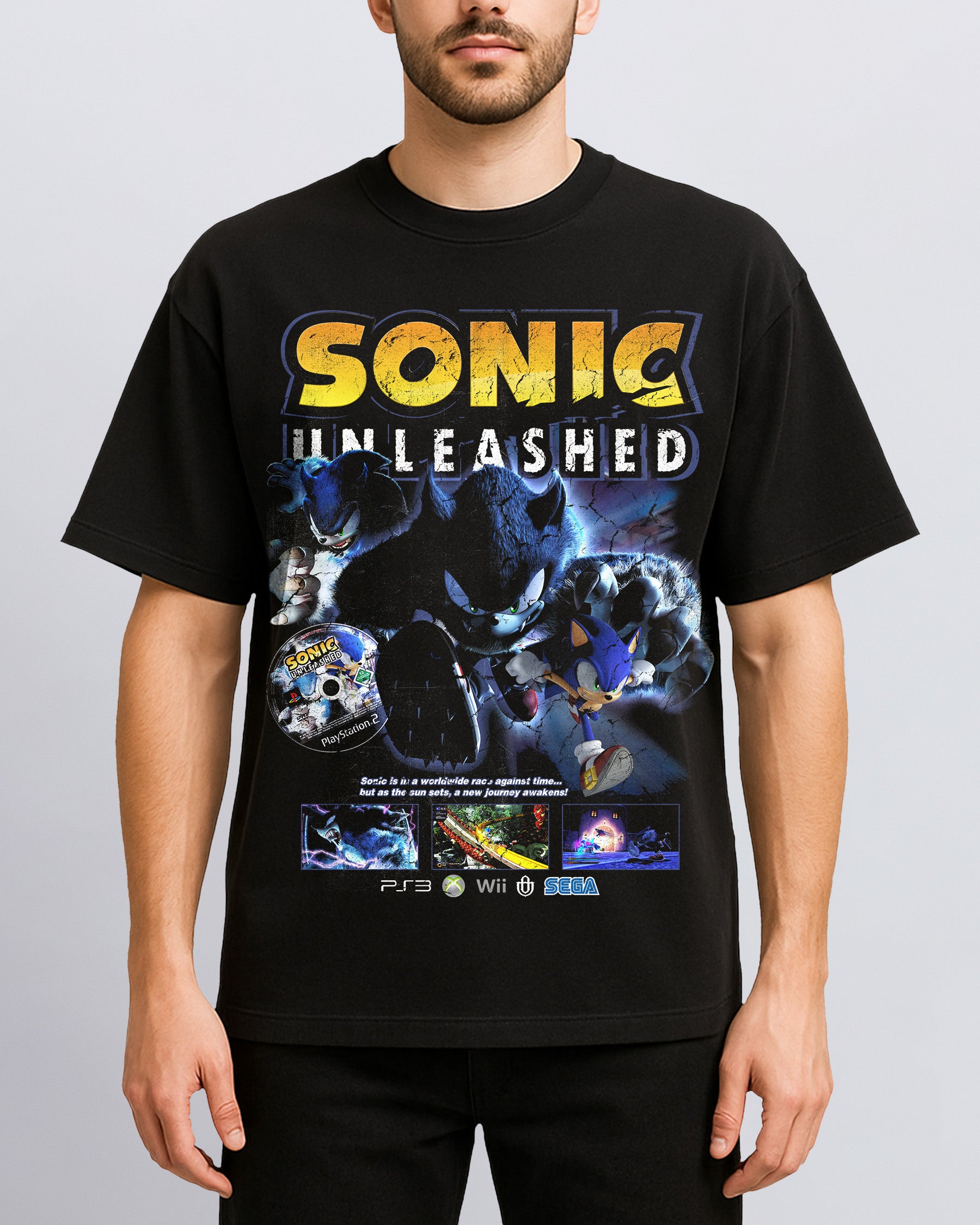 Video Games 'Sonic Unleashed' T-Shirt