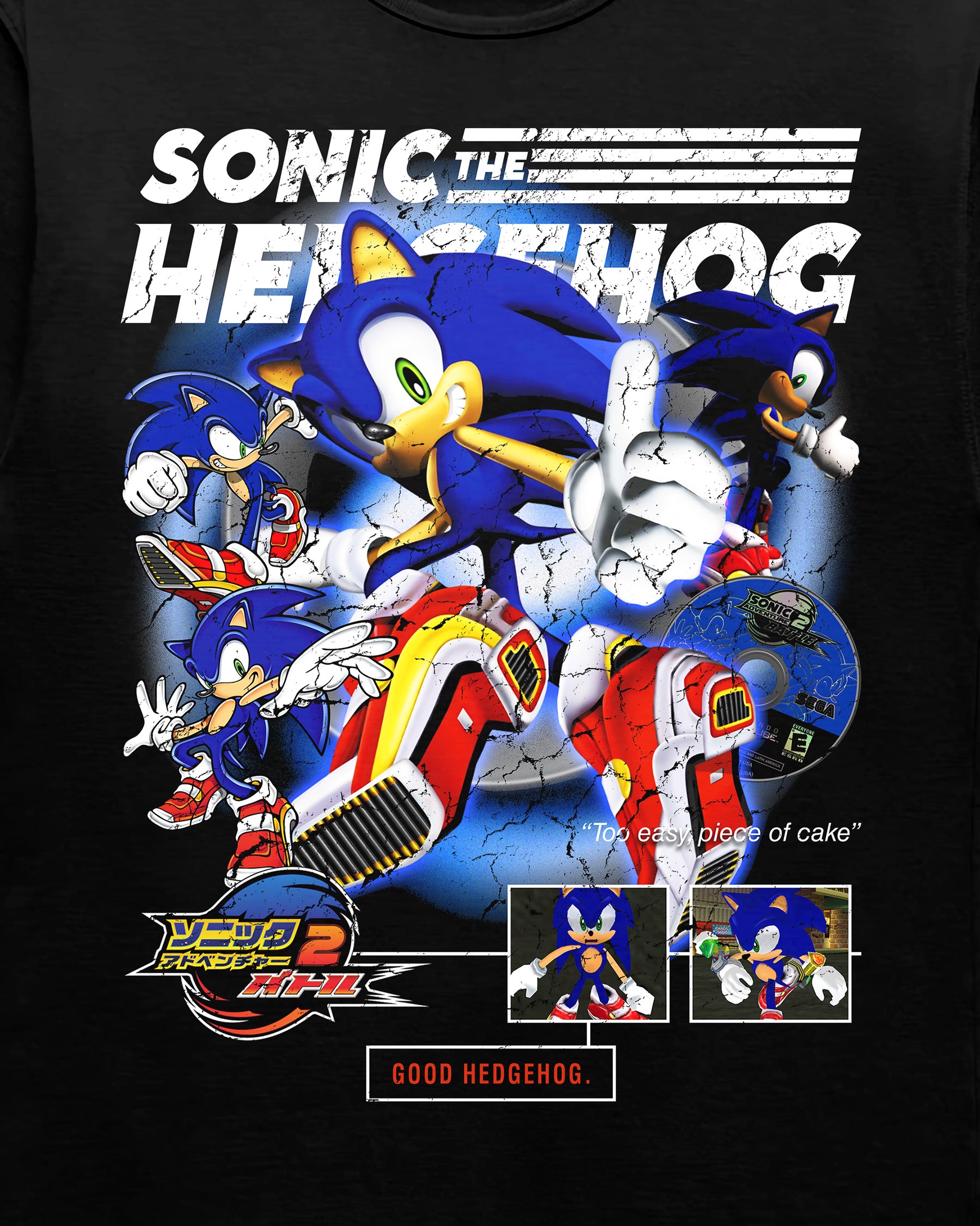 Video Games 'Sonic Adventure 2 Battle: Sonic' Staple T-Shirt