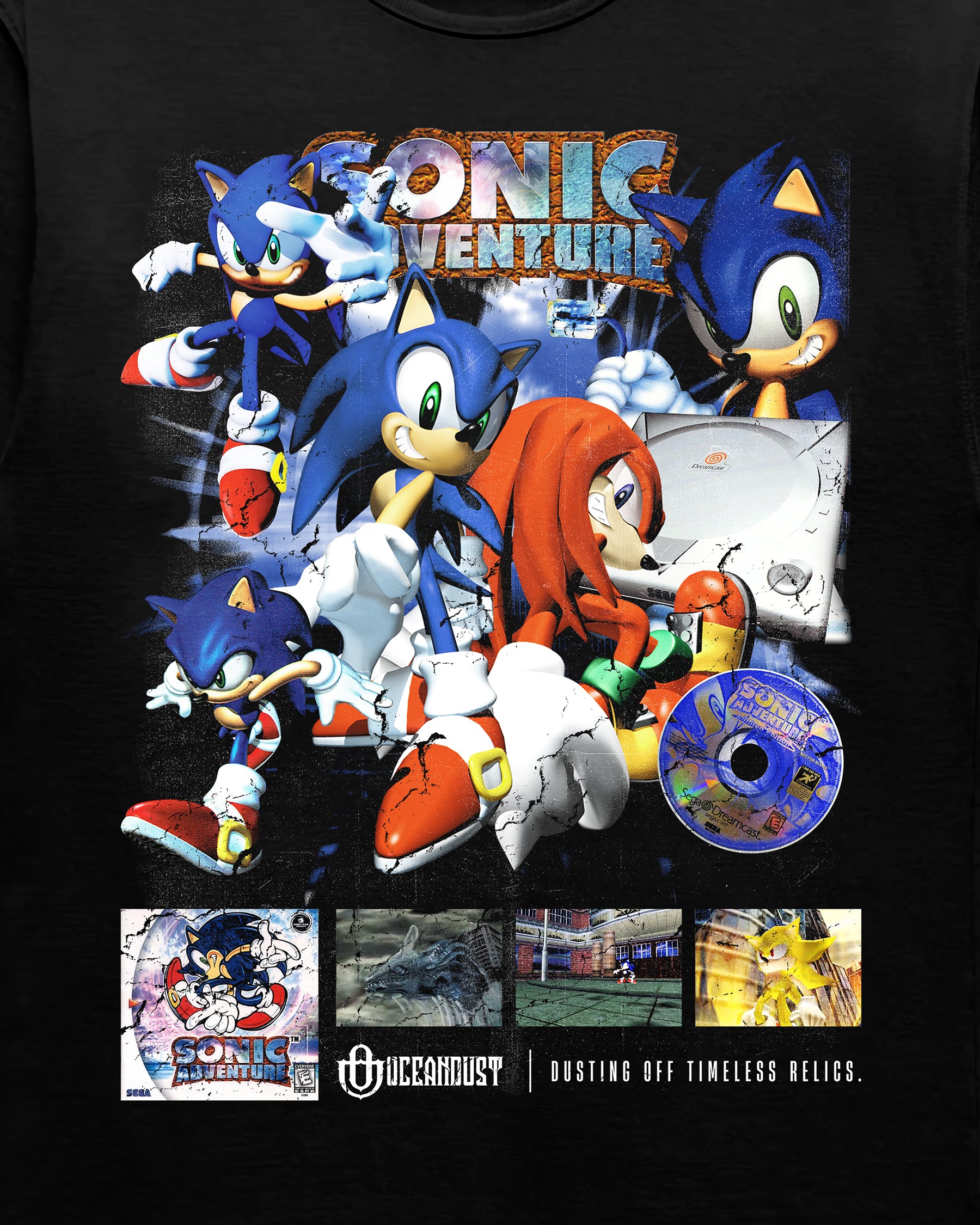 Video Games 'Sonic Adventure' Staple T-Shirt