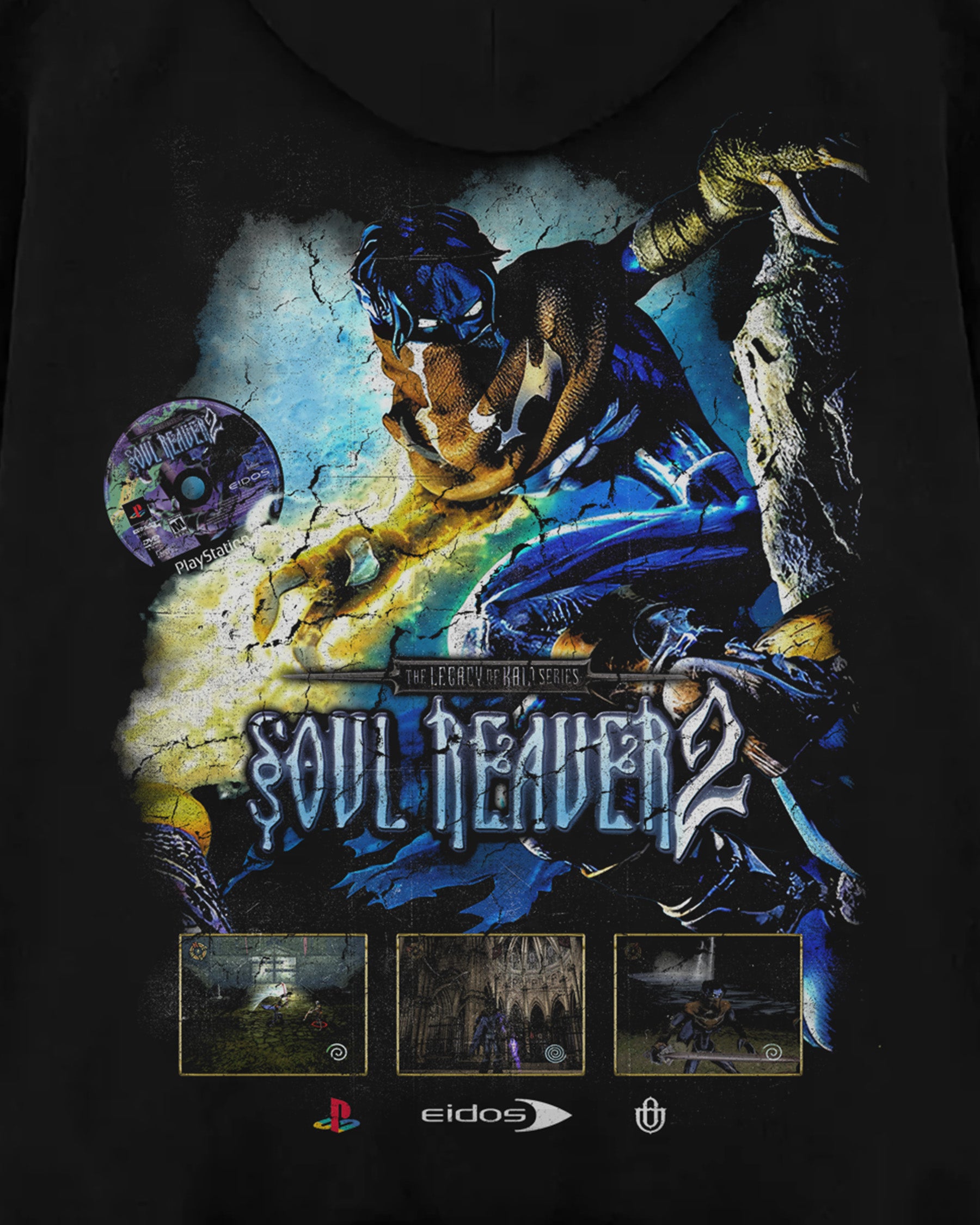 Video Games 'Legacy of Kayn: Soul Reaver 2' Oversized Hoodie
