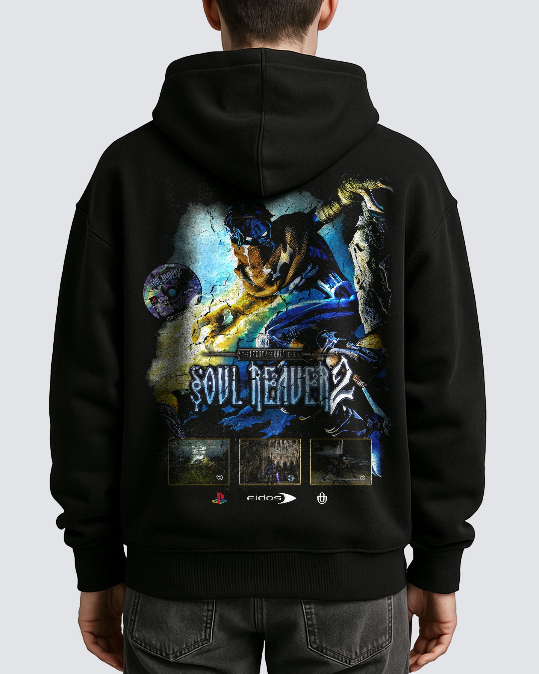 Video Games 'Legacy of Kayn: Soul Reaver 2' Oversized Hoodie