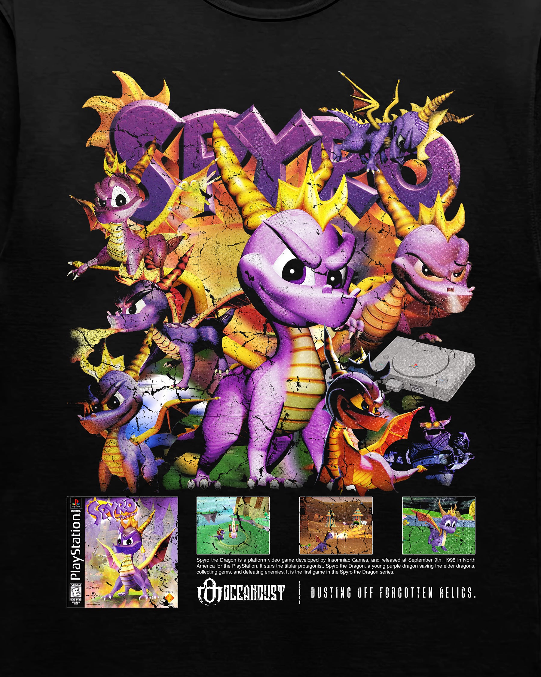 Video Games 'Spyro' Staple T-Shirt