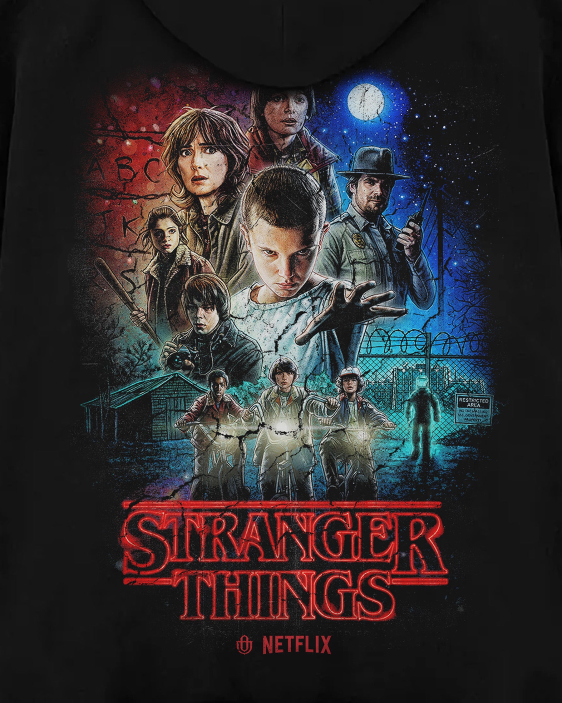 TV Shows 'Stranger Things 1' Oversized Hoodie