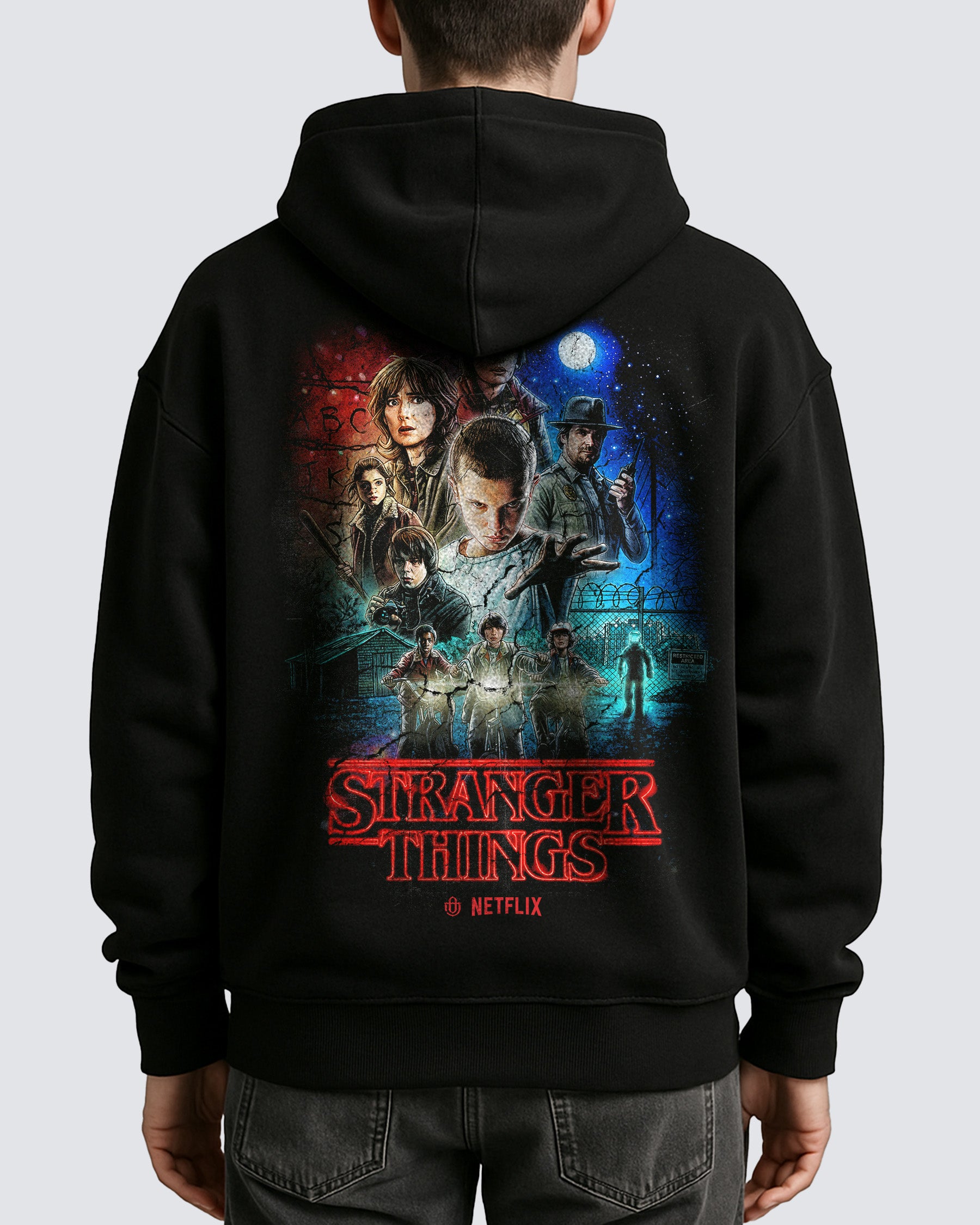 TV Shows 'Stranger Things 1' Oversized Hoodie