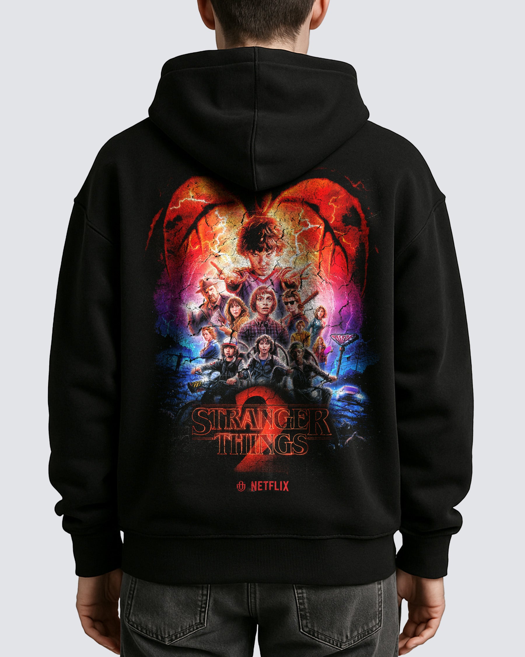 TV Shows 'Stranger Things 2' Oversized Hoodie