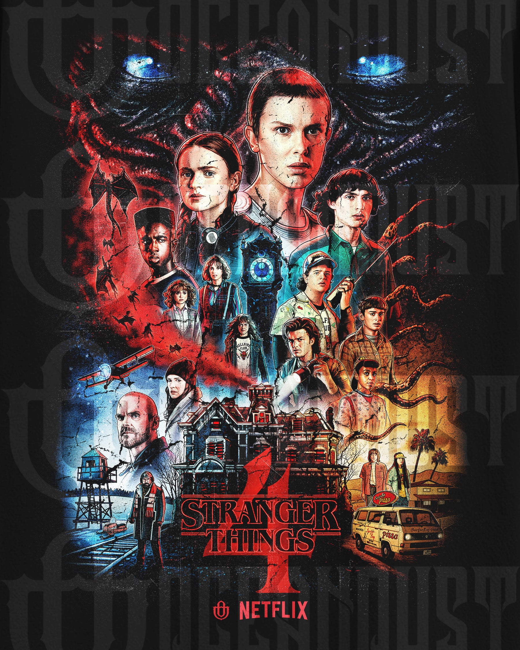 TV Shows 'Stranger Things 4' T-Shirt
