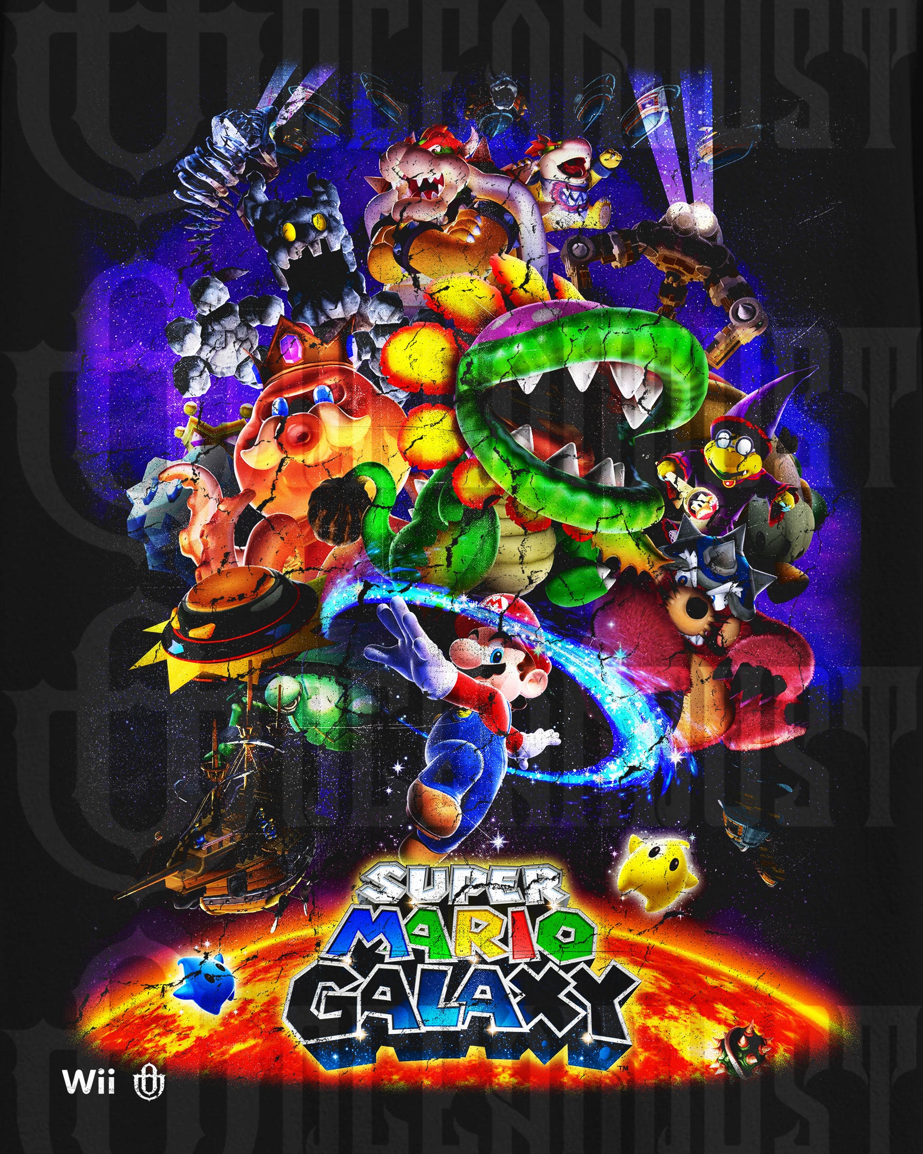 Video Games 'Super Mario Galaxy v1' T-Shirt