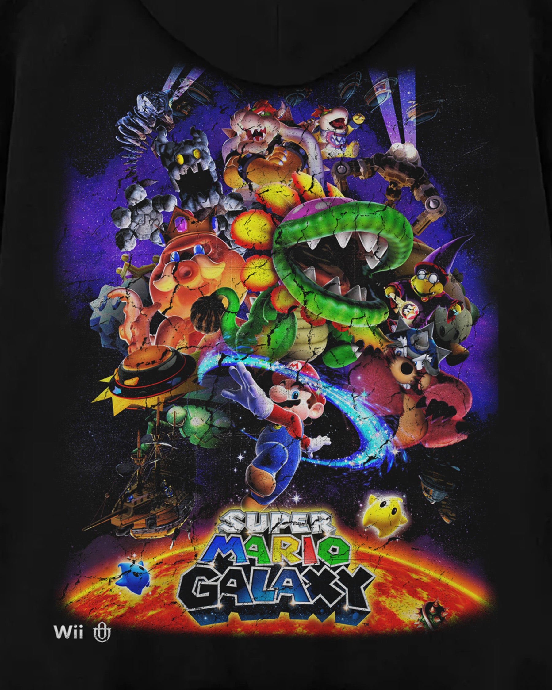 Video Games 'Super Mario Galaxy v1' Oversized Hoodie