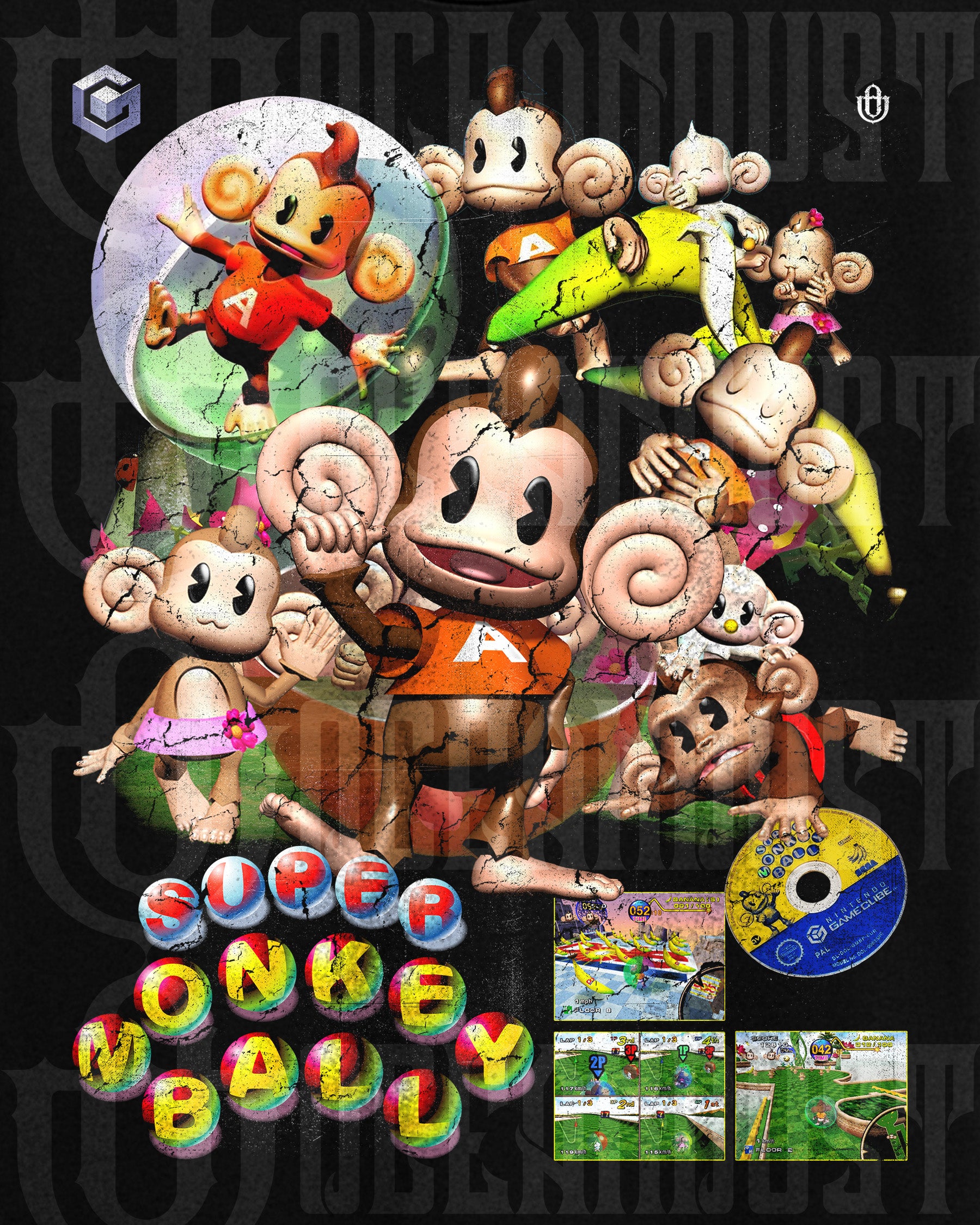 Video Games 'Super Monkey Ball' T-Shirt