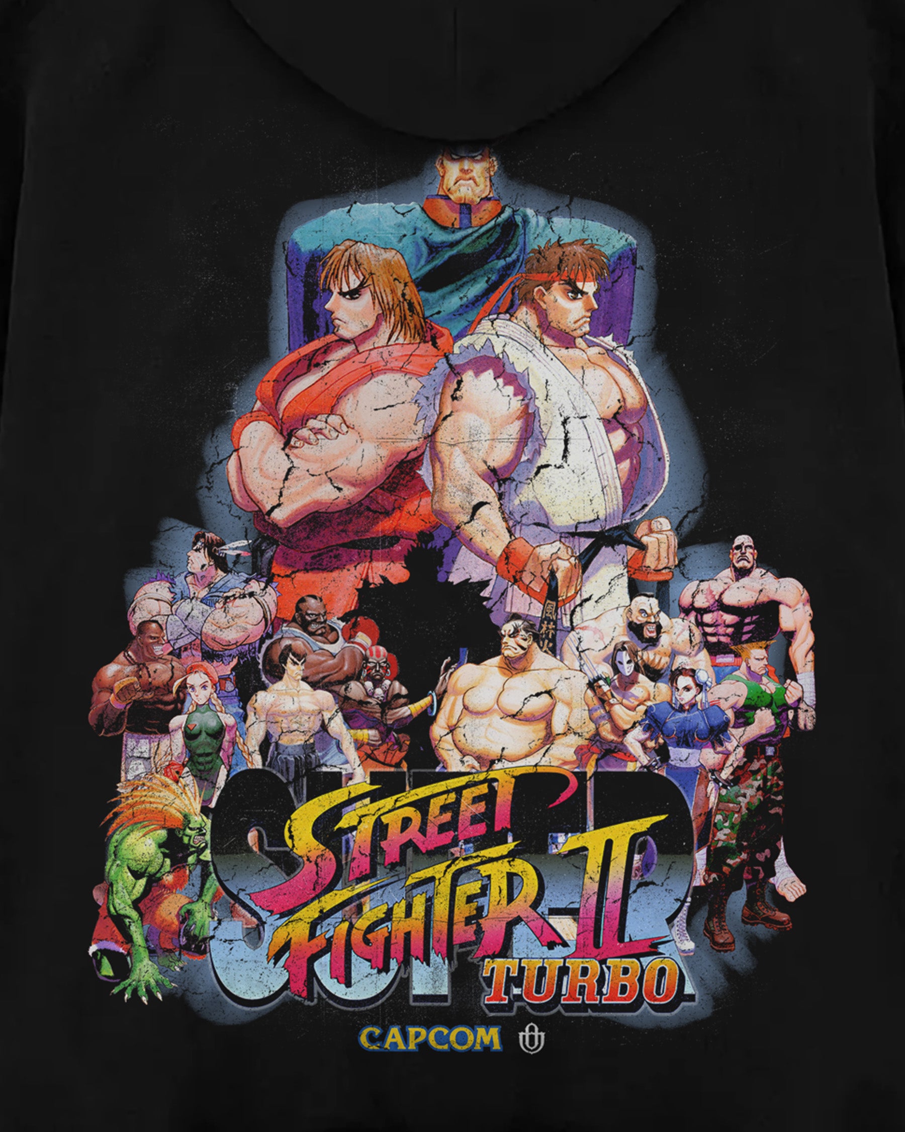 Video Games 'Super Street Fighter II Turbo' Oversized Hoodie