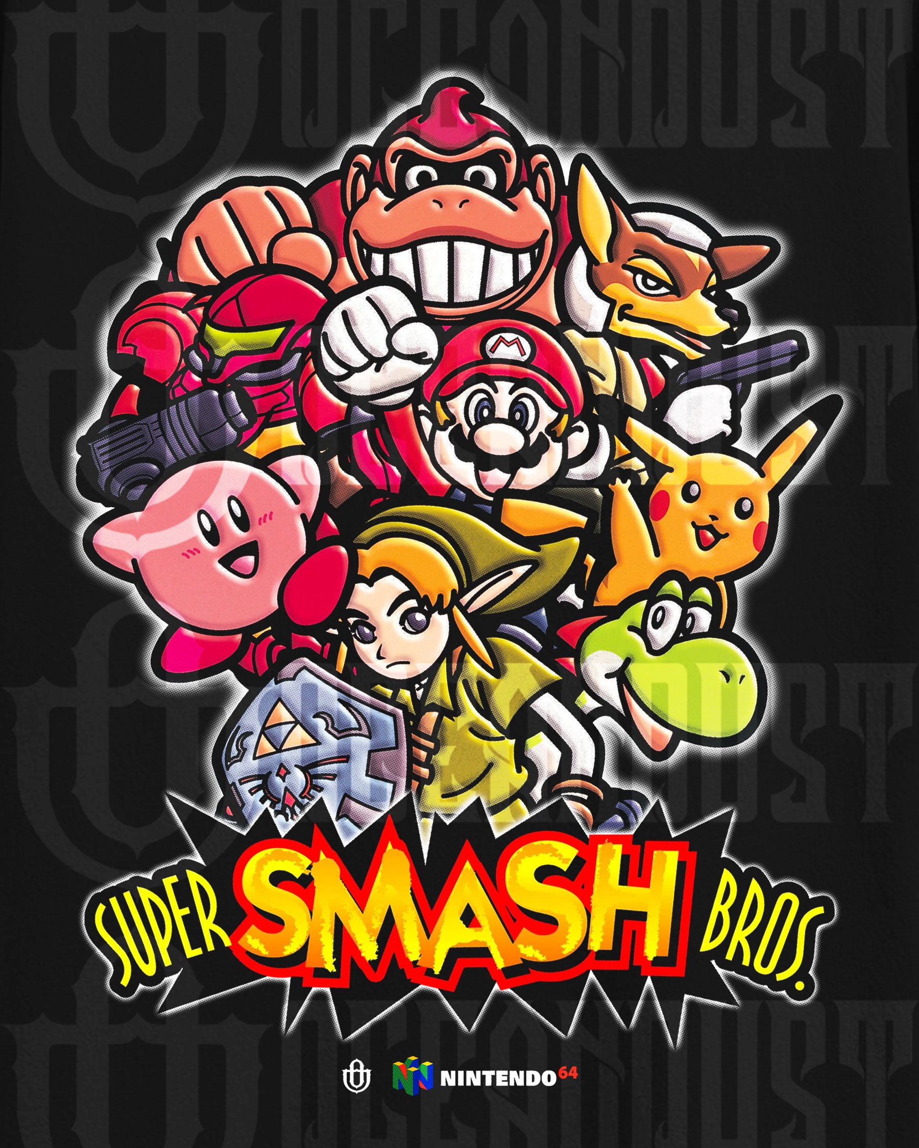 Video Games 'Super Smash Bros 64 v2' T-Shirt