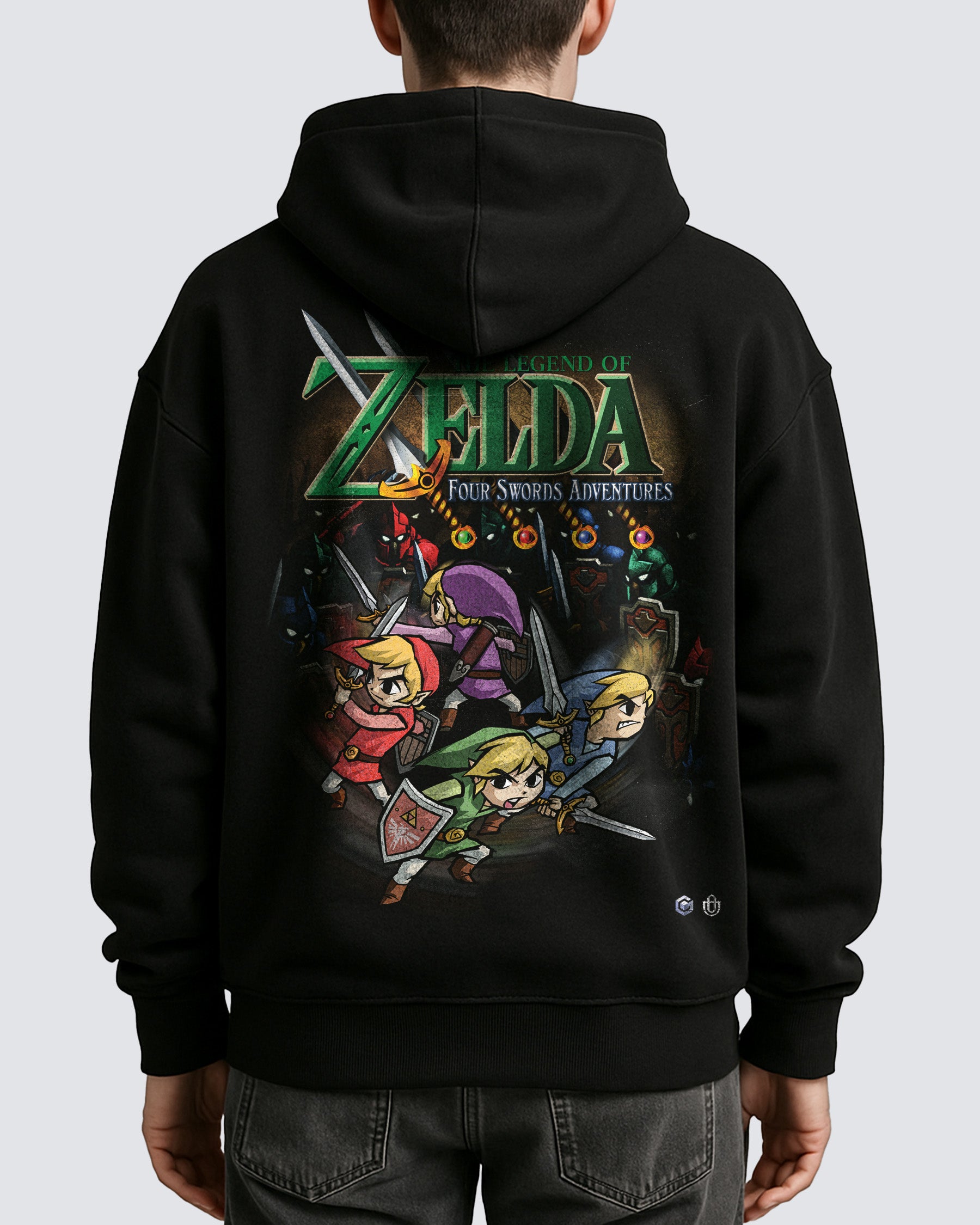 Video Games 'The Legend of Zelda: Four Swords Adventure' Oversized Hoodie