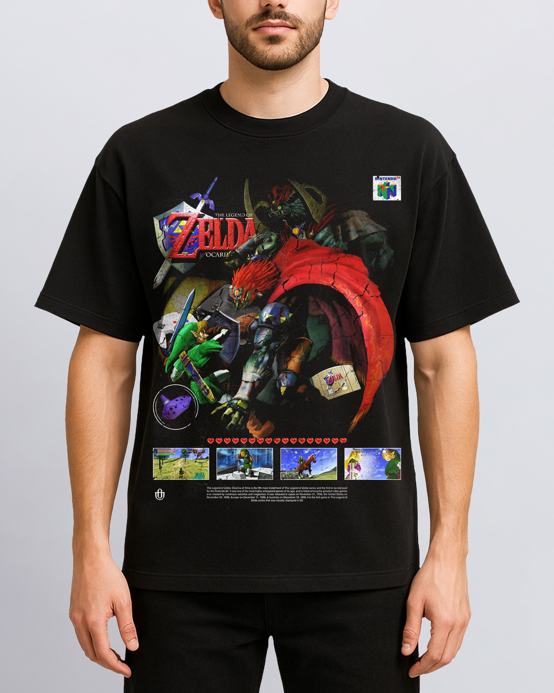 Video Games 'The Legend of Zelda: Ocarina of Time v2' T-Shirt