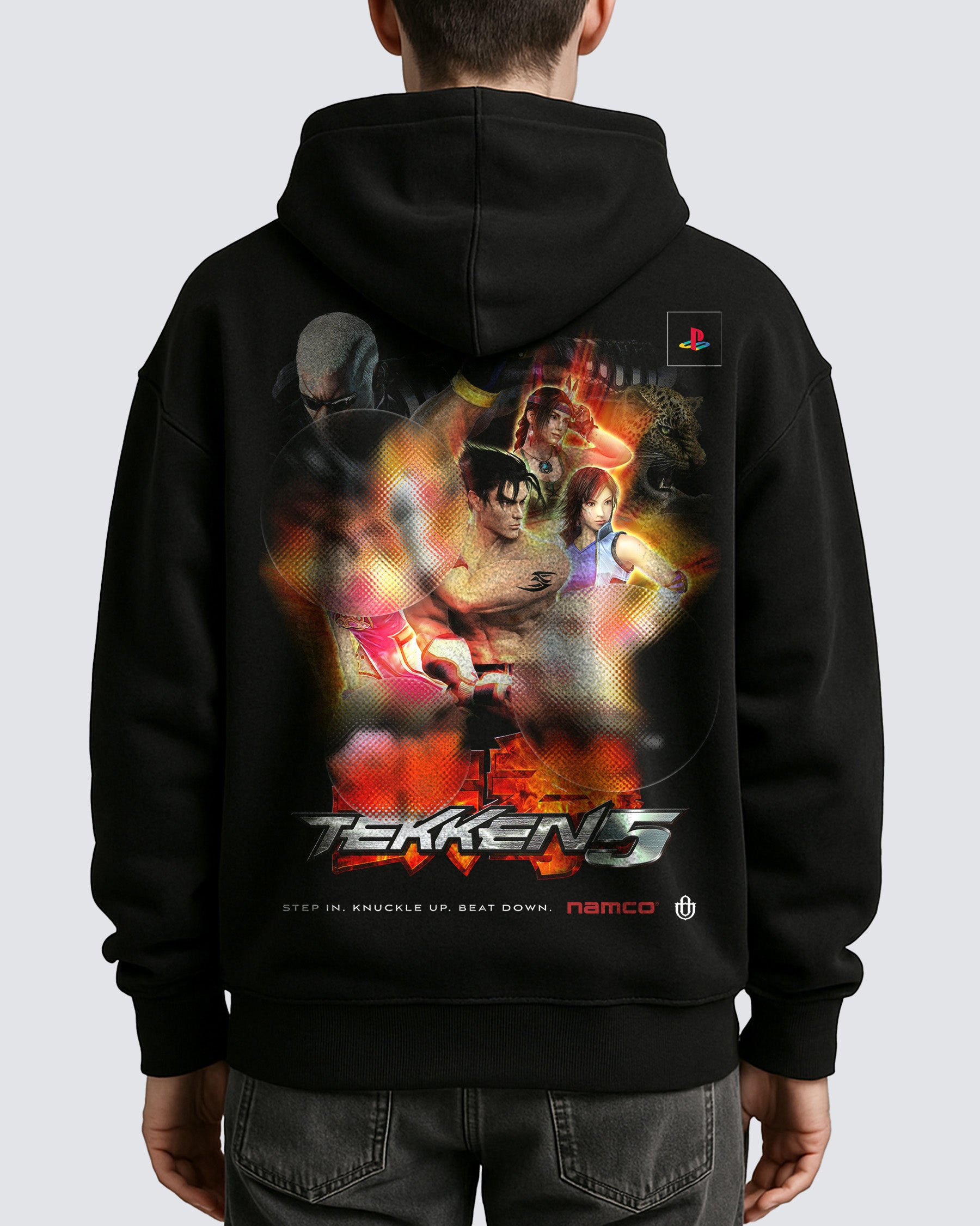 Video Games 'Tekken 5' Oversized Hoodie