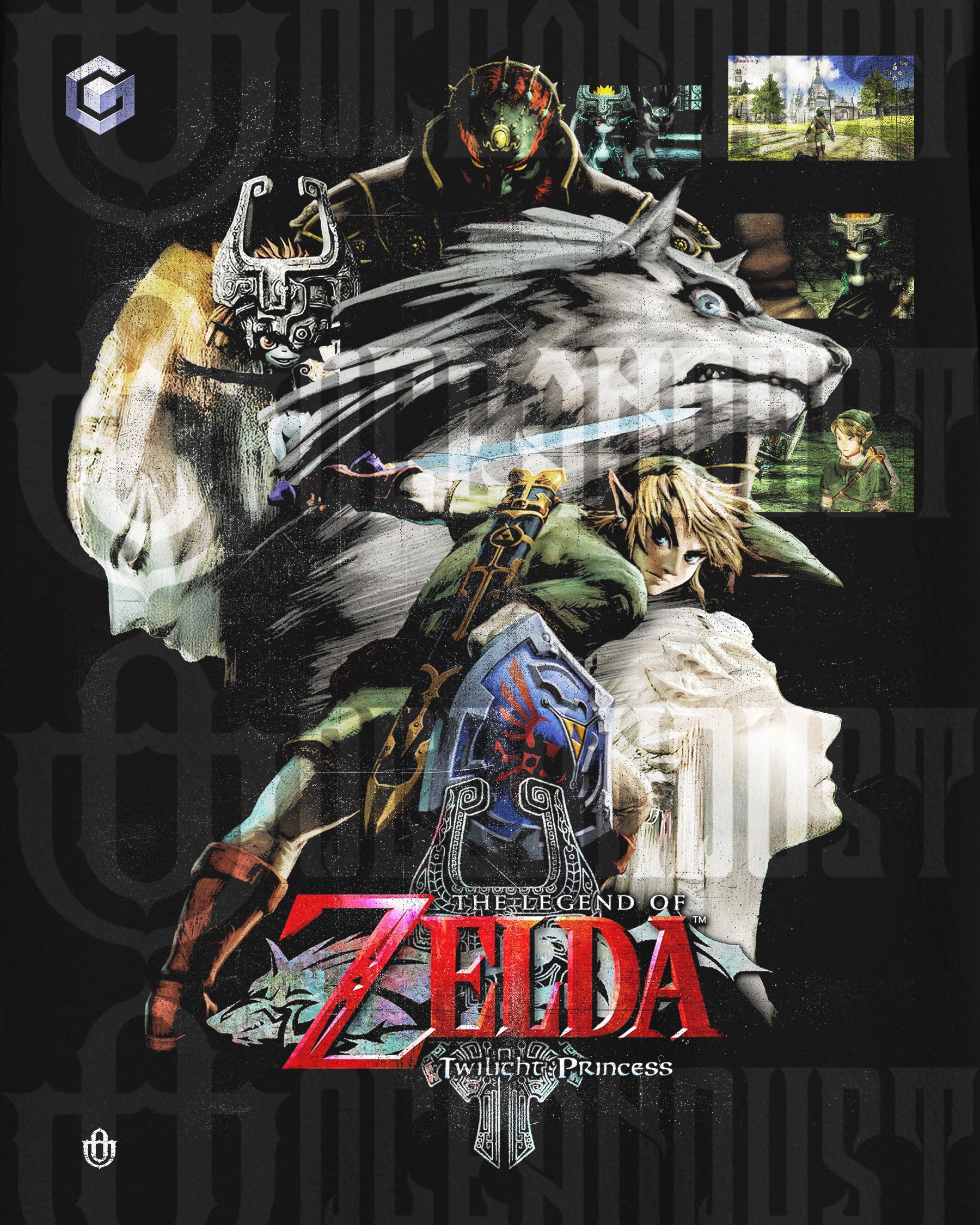 Video Games 'The Legend of Zelda: Twilight Princess v2' T-Shirt