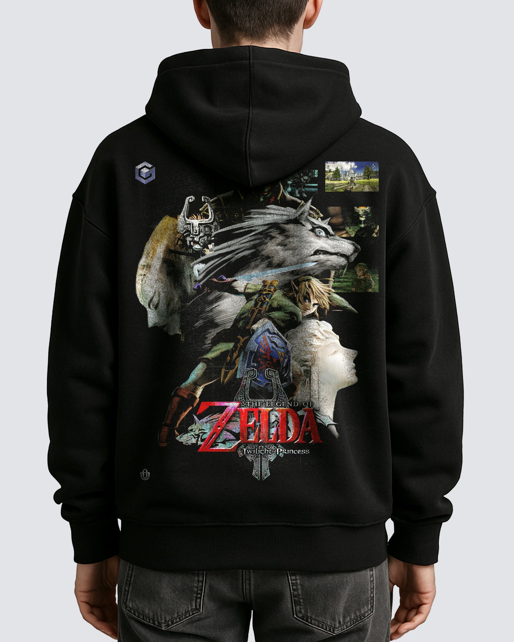 Video Games 'The Legend of Zelda: Twilight Princess v2' Oversized Hoodie