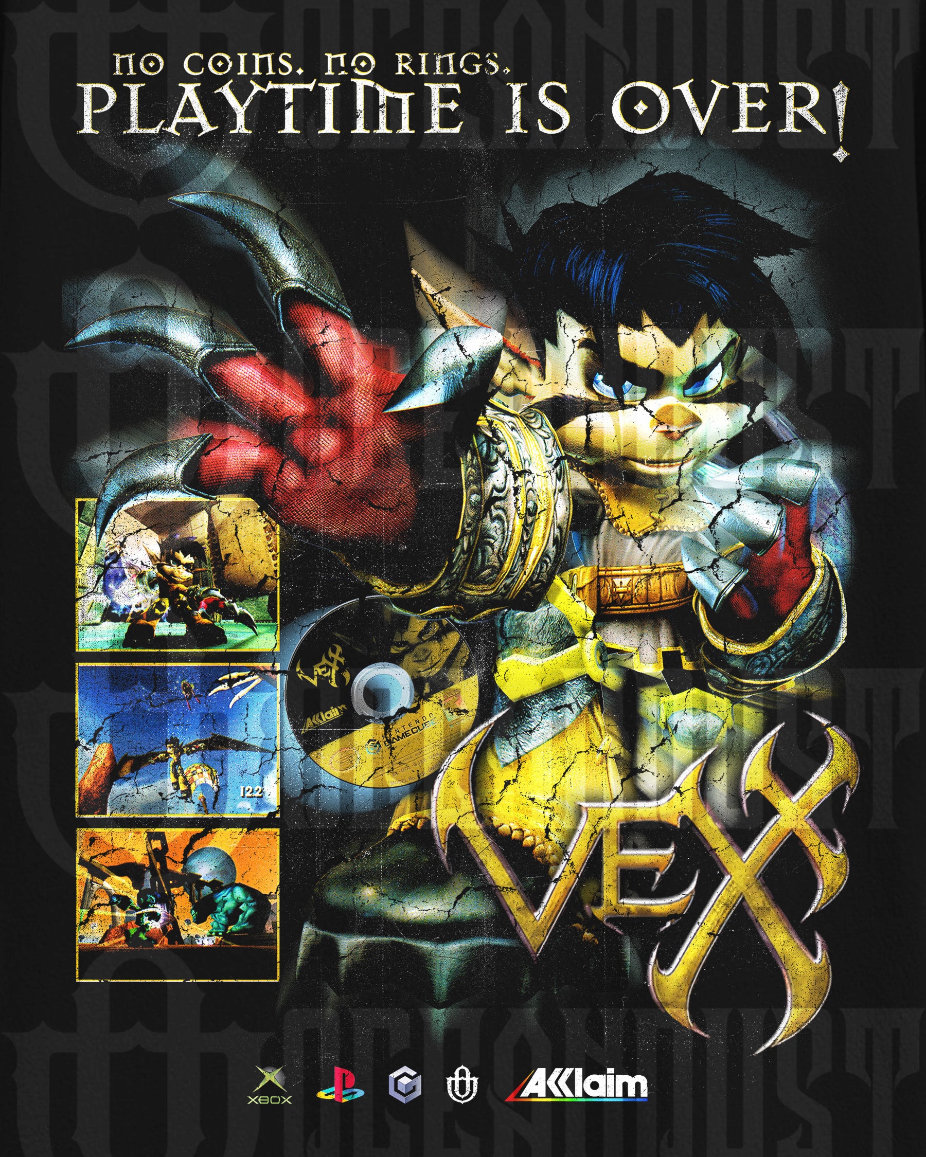 Video Games 'Vexx' T-Shirt