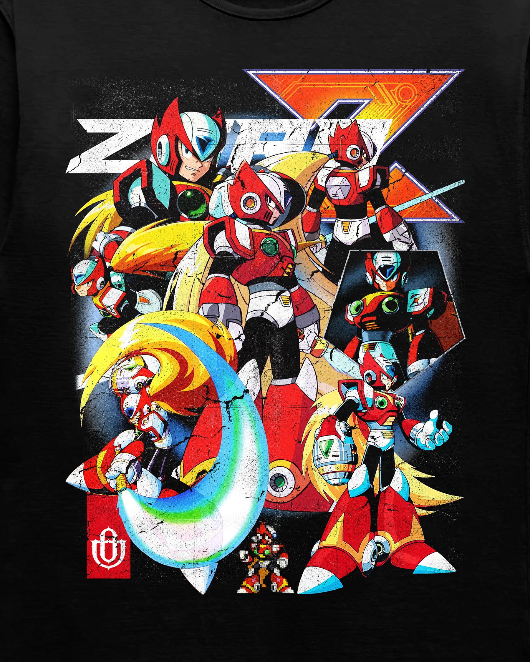 Video Games 'Mega Man: Zero' Staple T-Shirt