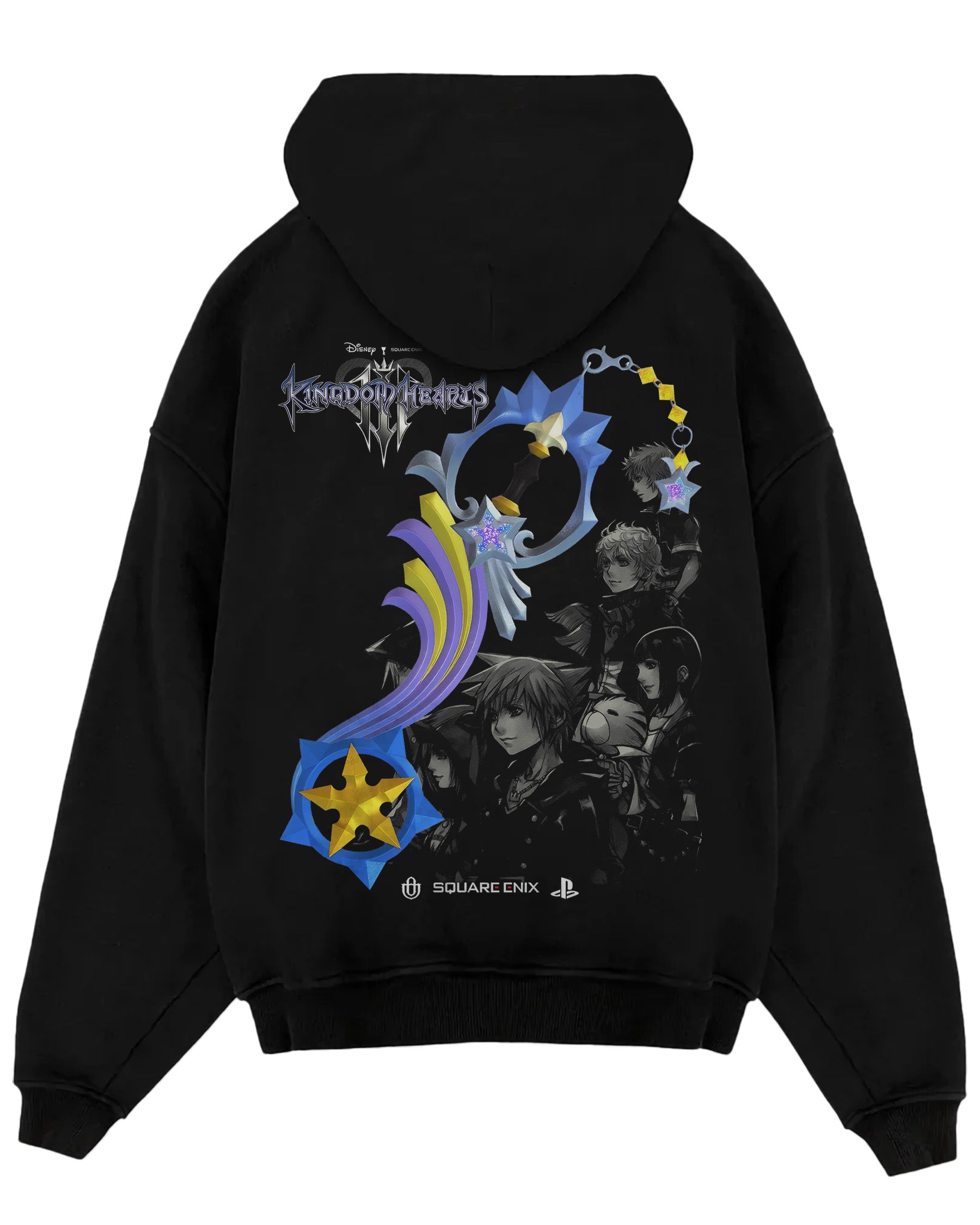 Video Games 'Kingdom Hearts 3 - Shooting Star Keyblade' Oversized Hoodie