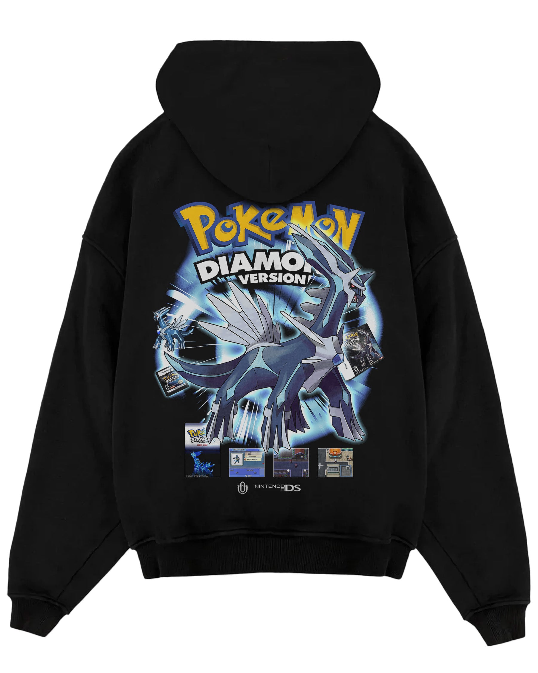 Video Games 'PKMN Diamond Version' Oversized Hoodie