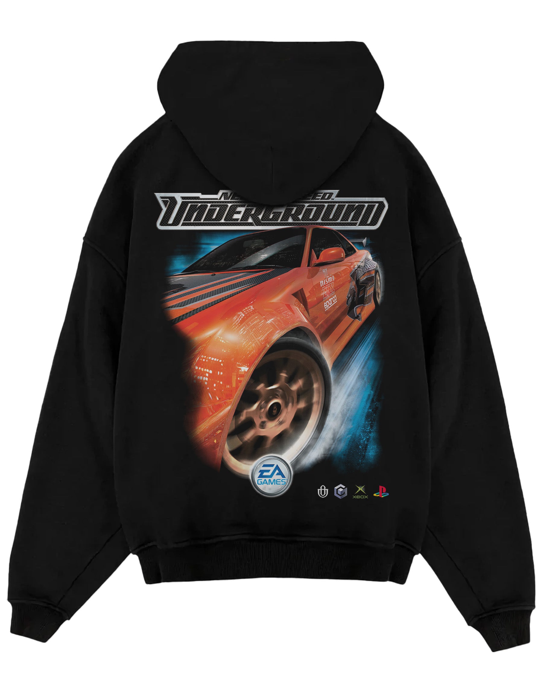 Video Games 'Need For Speed: Underground' Oversized Hoodie