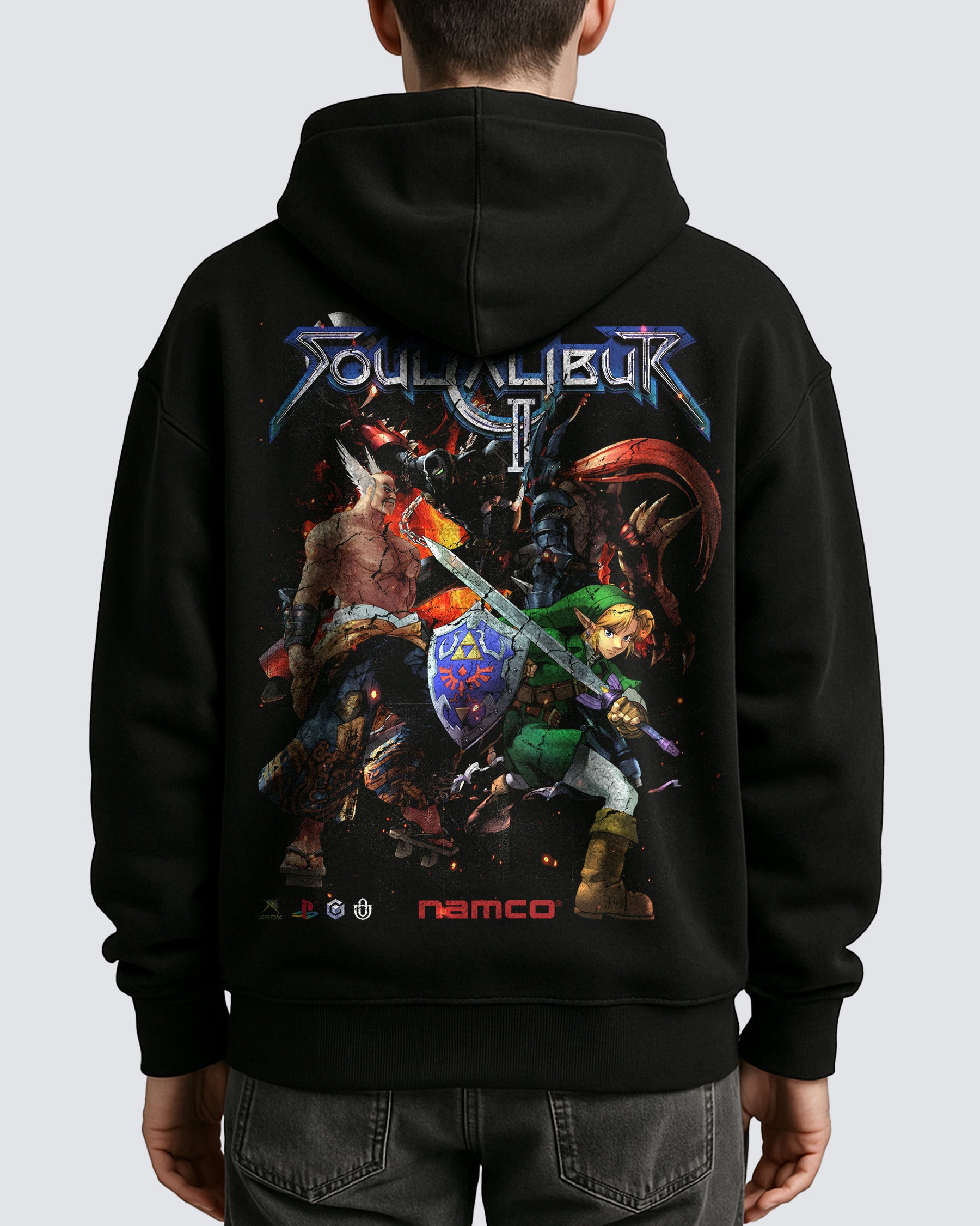 Video Games 'Soul Calibur II' Oversized Hoodie