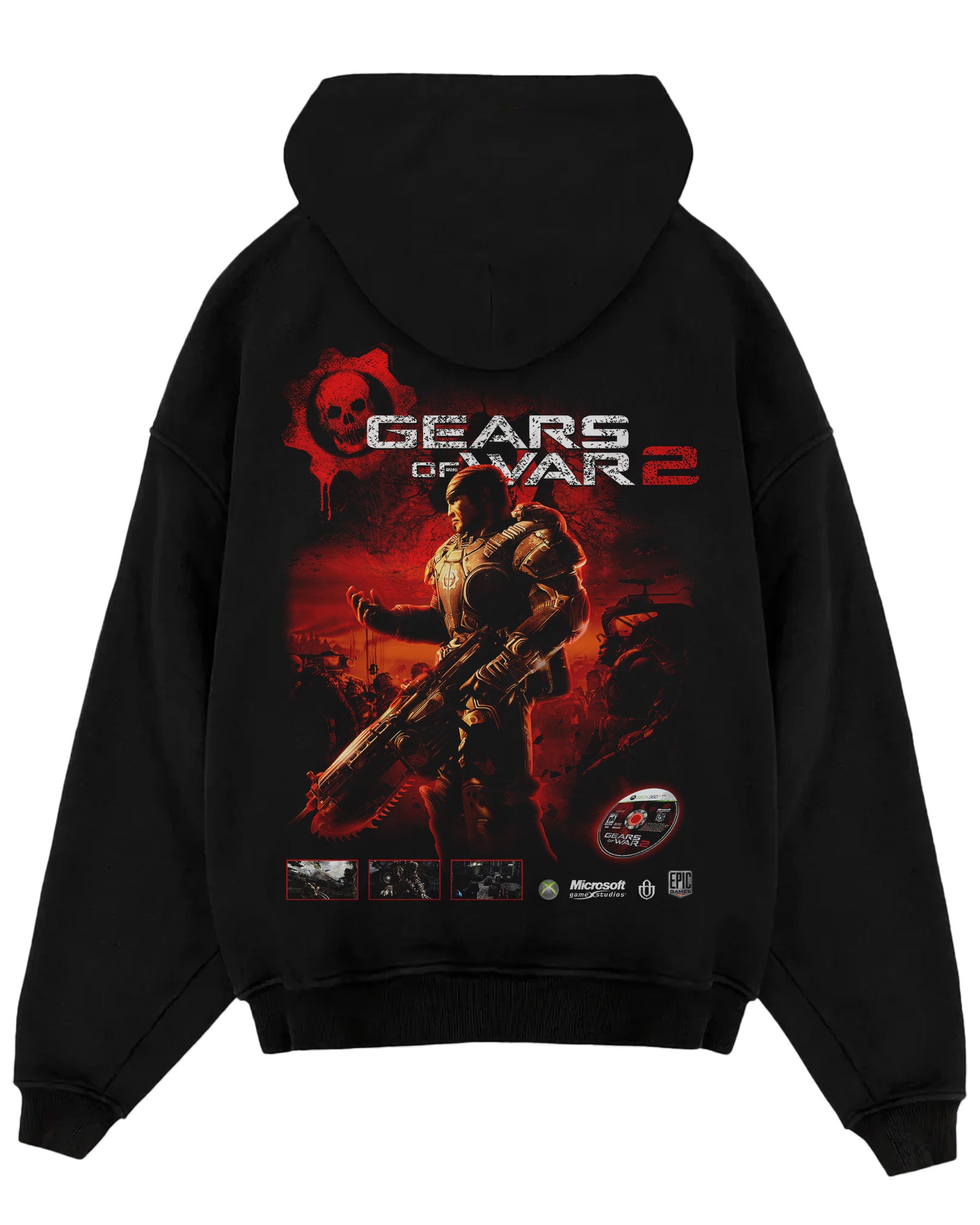 Video Games 'Gears of War 2' Oversized Hoodie