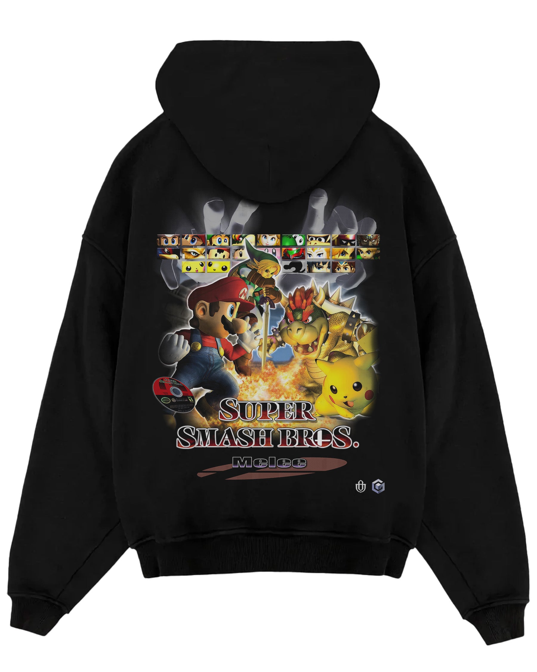 Video Games 'Super Smash Bros. Melee' Oversized Hoodie