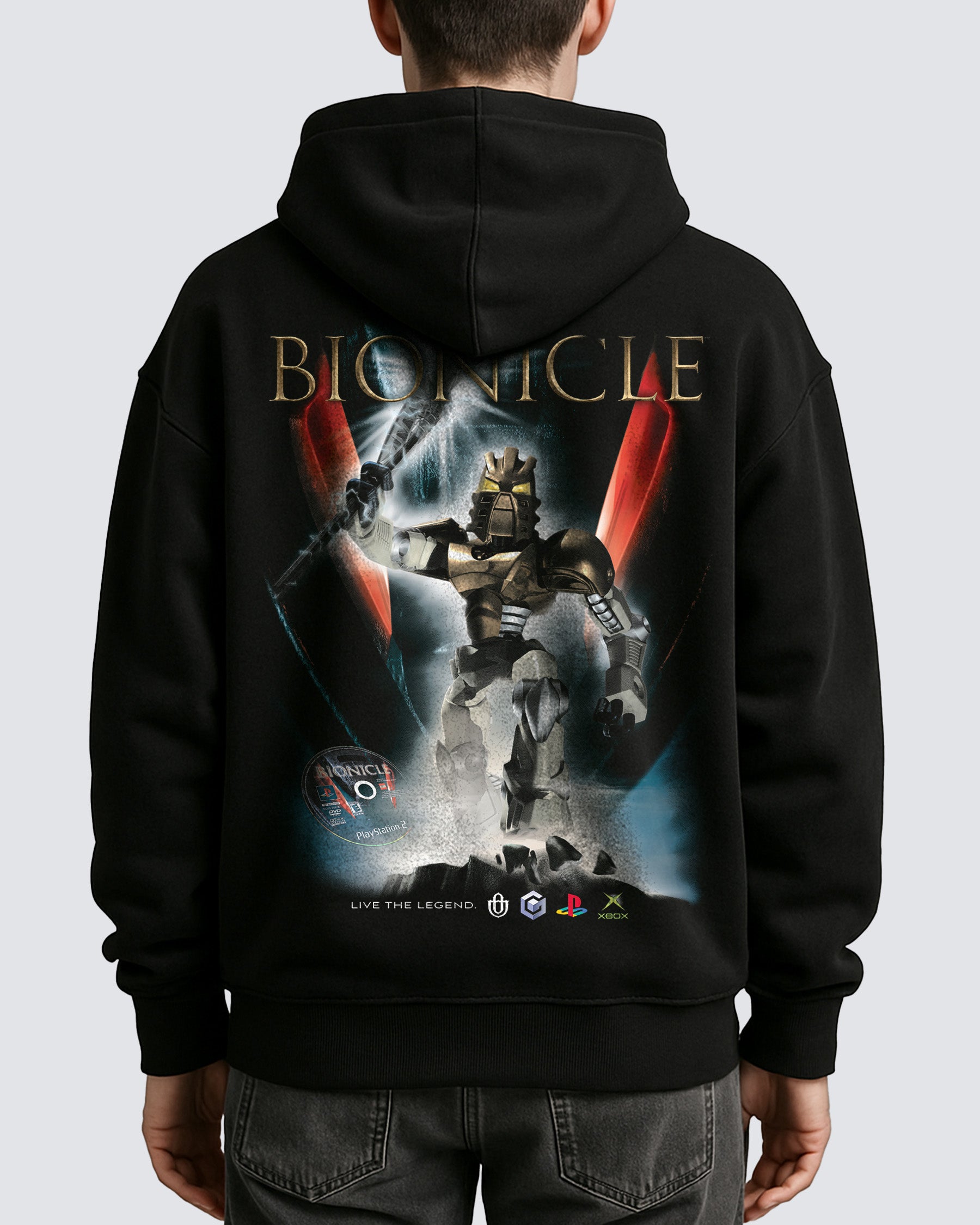 Video Games 'Bionicle' Oversized Hoodie