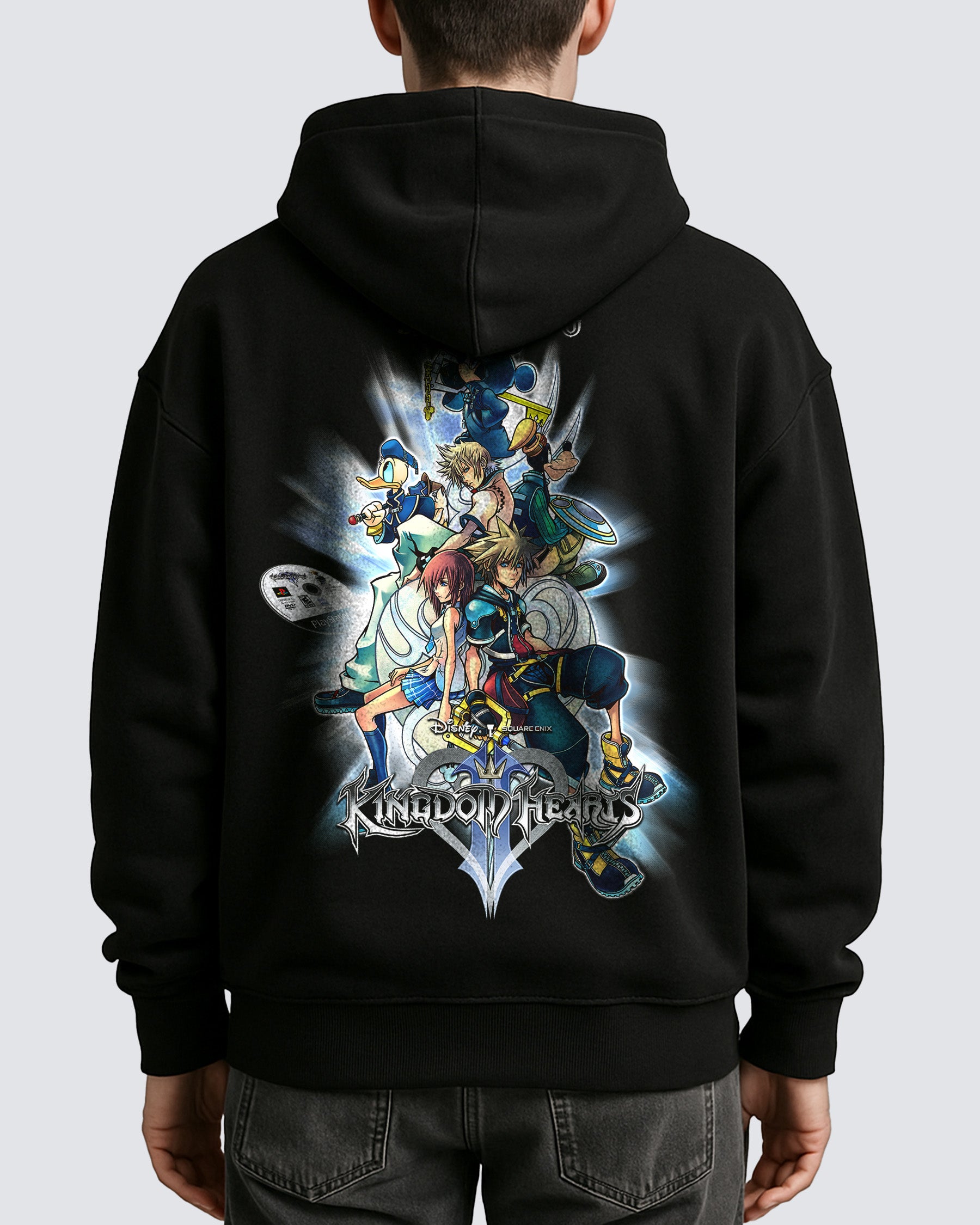Video Games 'Kingdom Hearts II' Oversized Hoodie