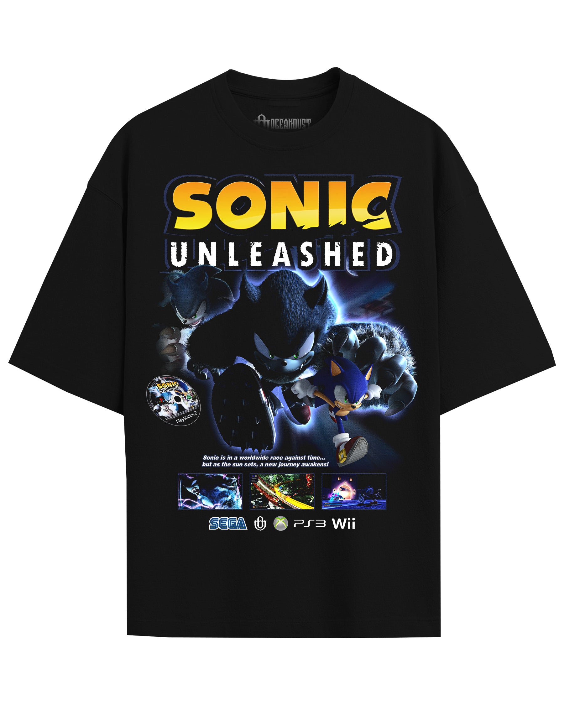 Video Games 'Sonic Unleashed' T-Shirt