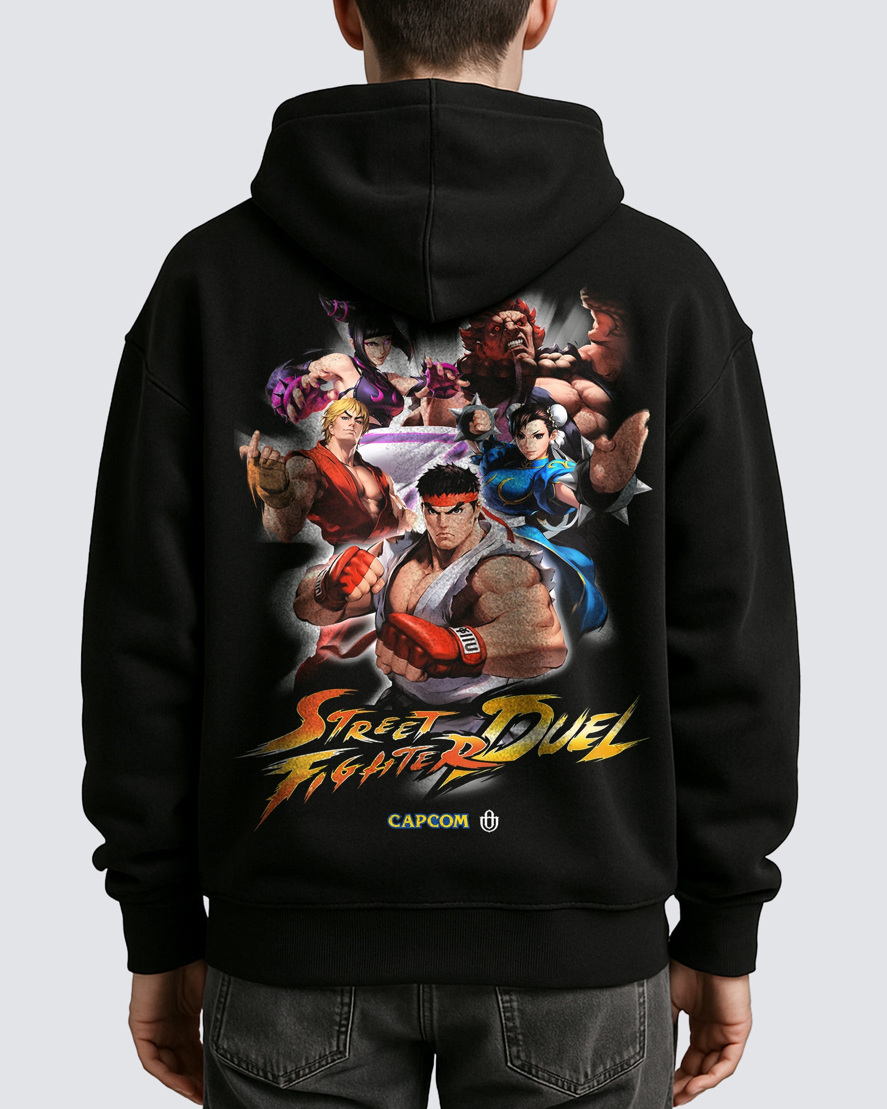 Video Games 'Street Fighter: Duel' Oversized Hoodie