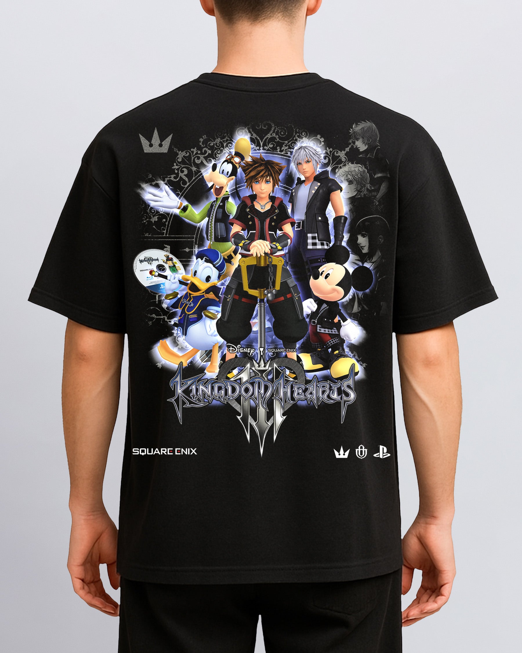Video Games 'Kingdom Hearts III' Back T-Shirt