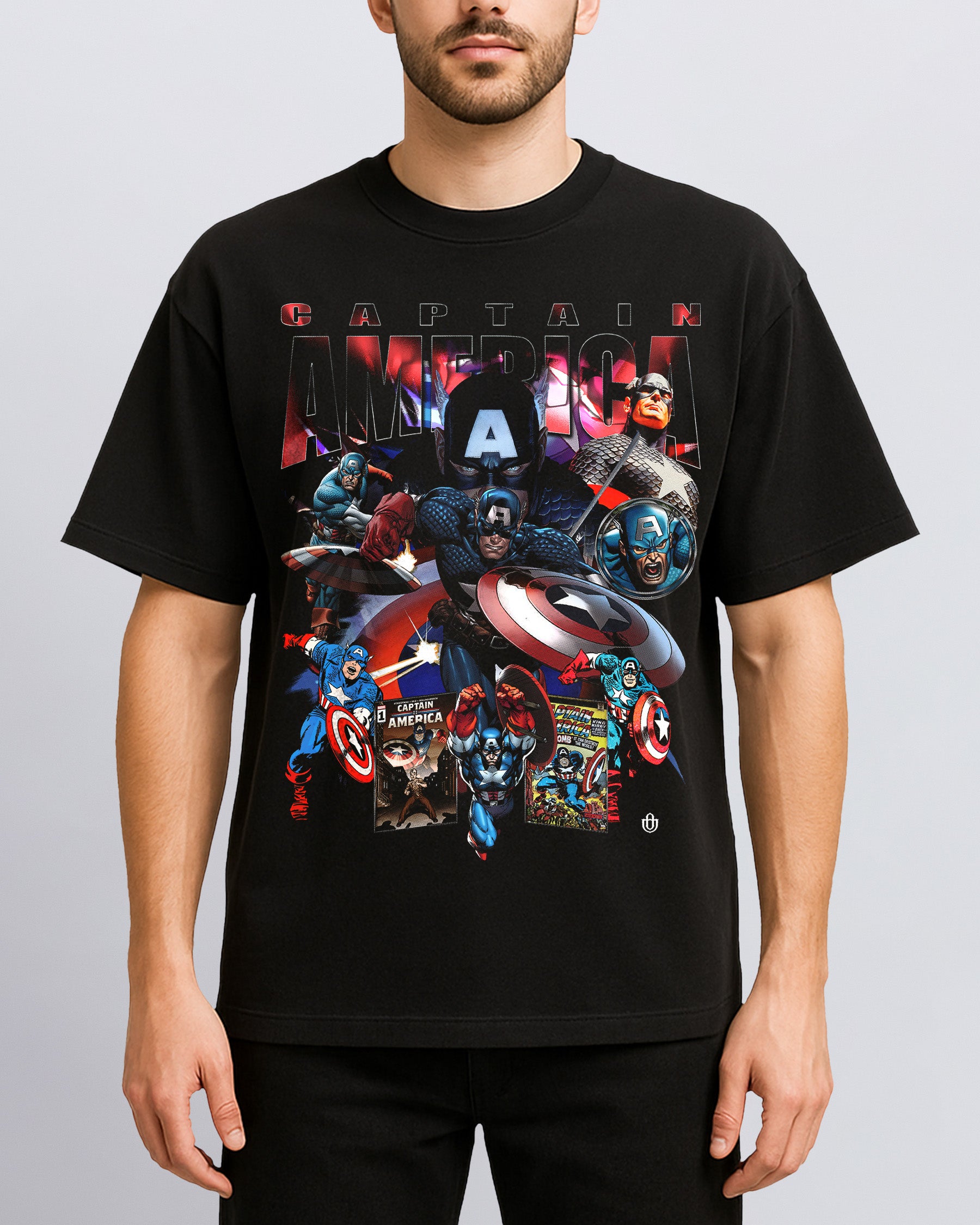 Comics 'Captain America' T-Shirt