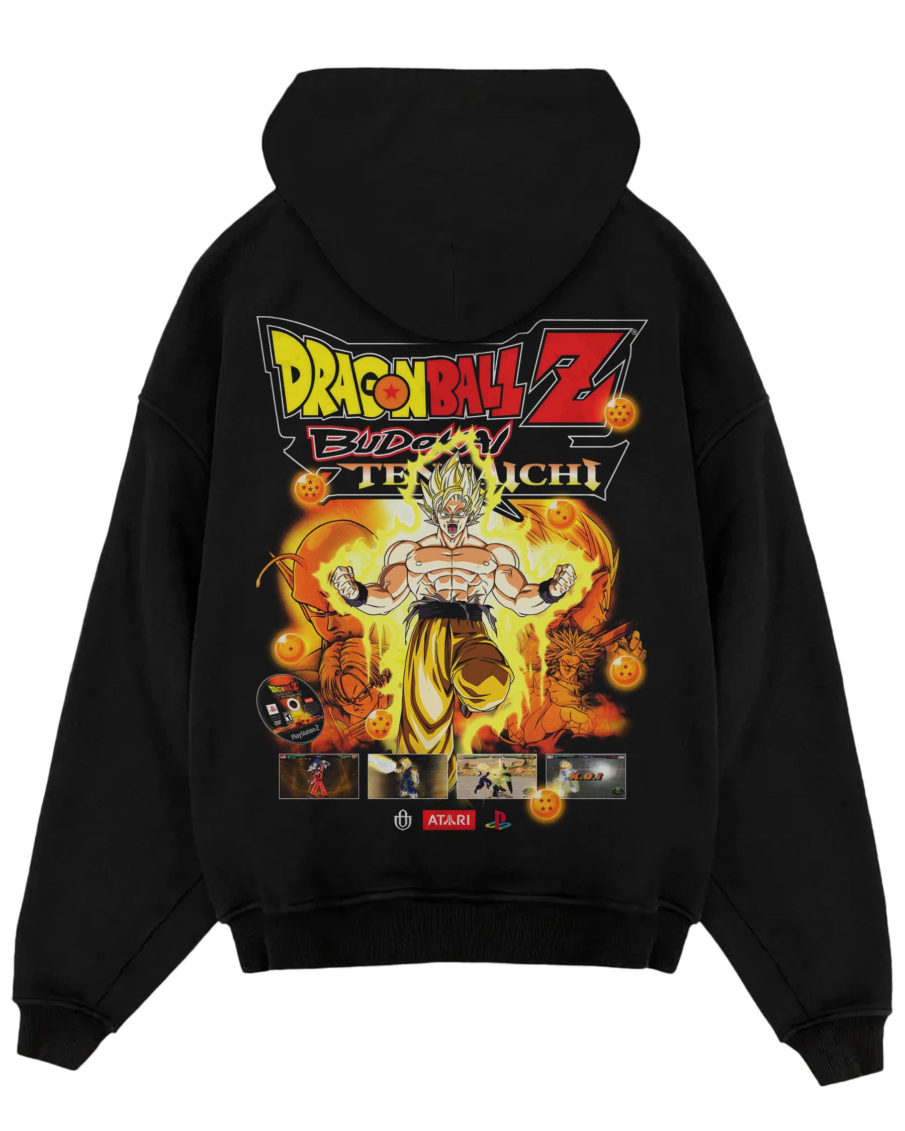 Video Games 'Dragon Ball Z: Budokai Tenkaichi' Oversized Hoodie