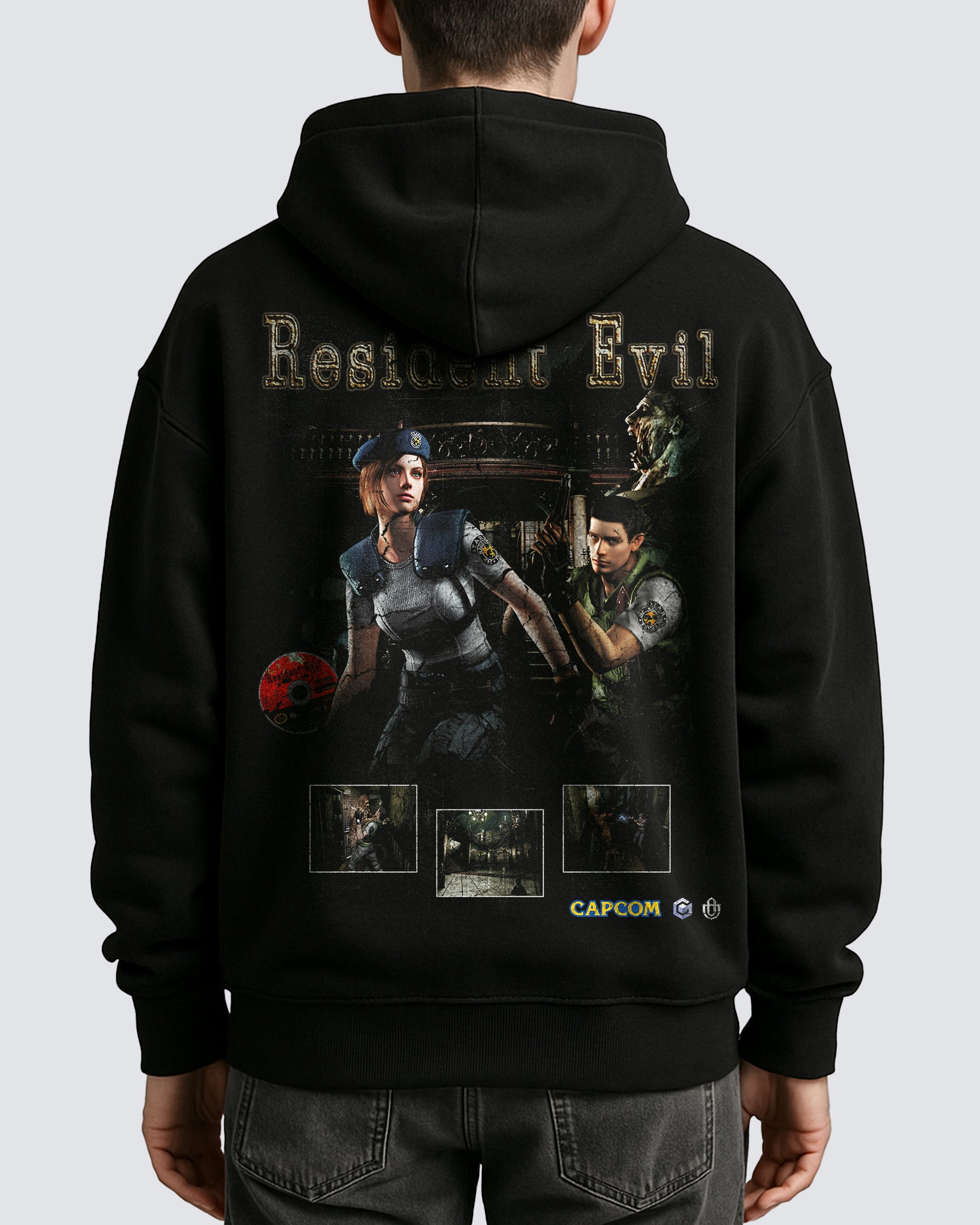 Video Games 'Resident Evil' Oversized Hoodie