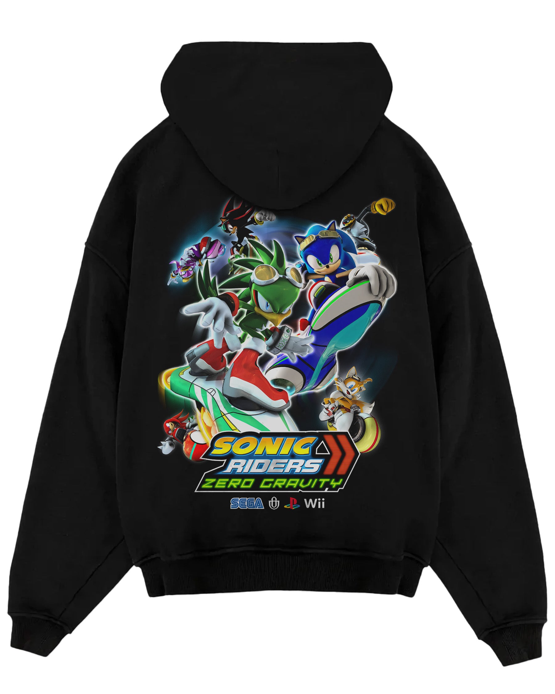Video Games 'Sonic Riders Zero Gravity' Oversized Hoodie